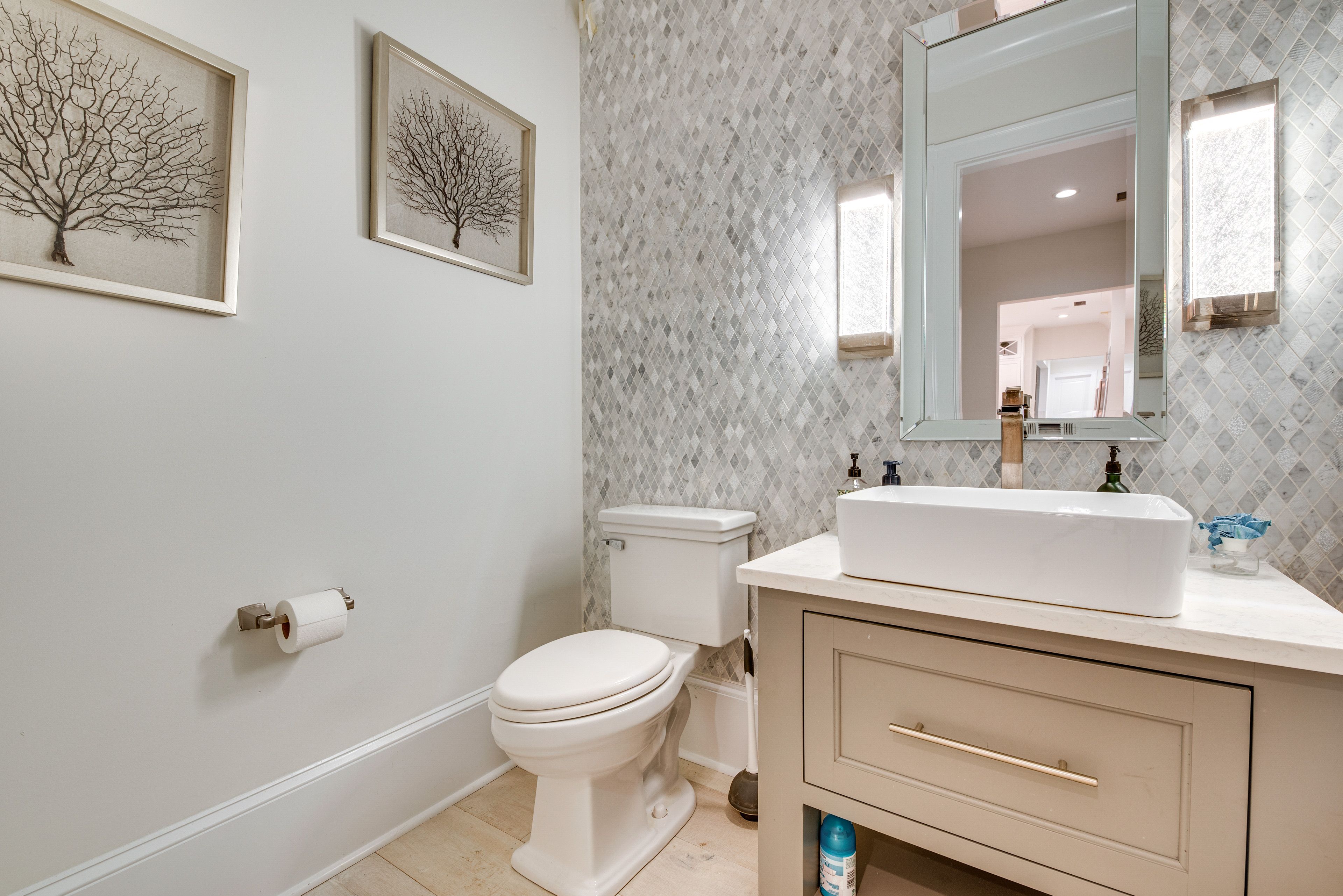 Half Bathroom | 1st Floor