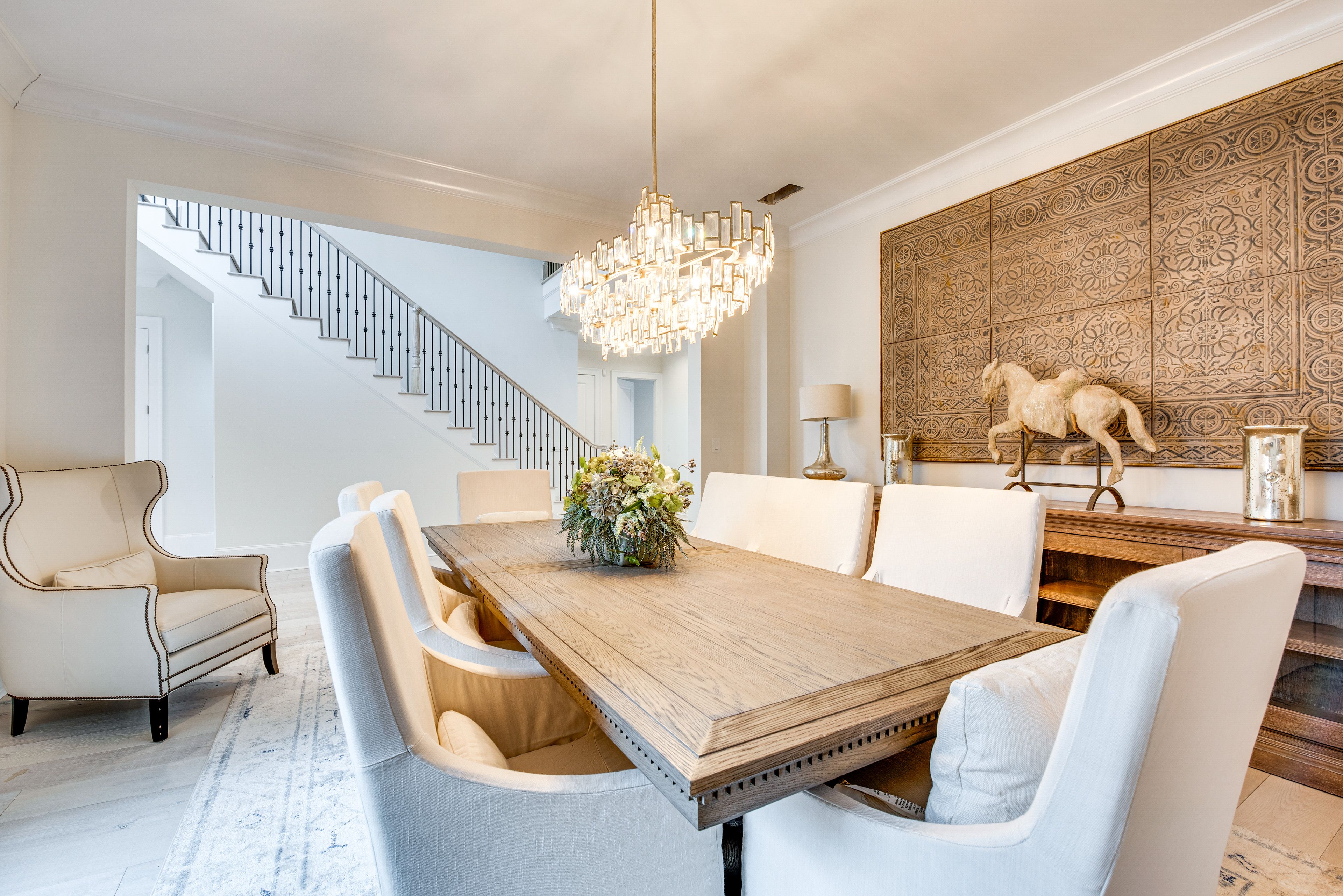 Dining Area | 1st Floor | Dishware/Flatware | Trash Bags/Paper Towels