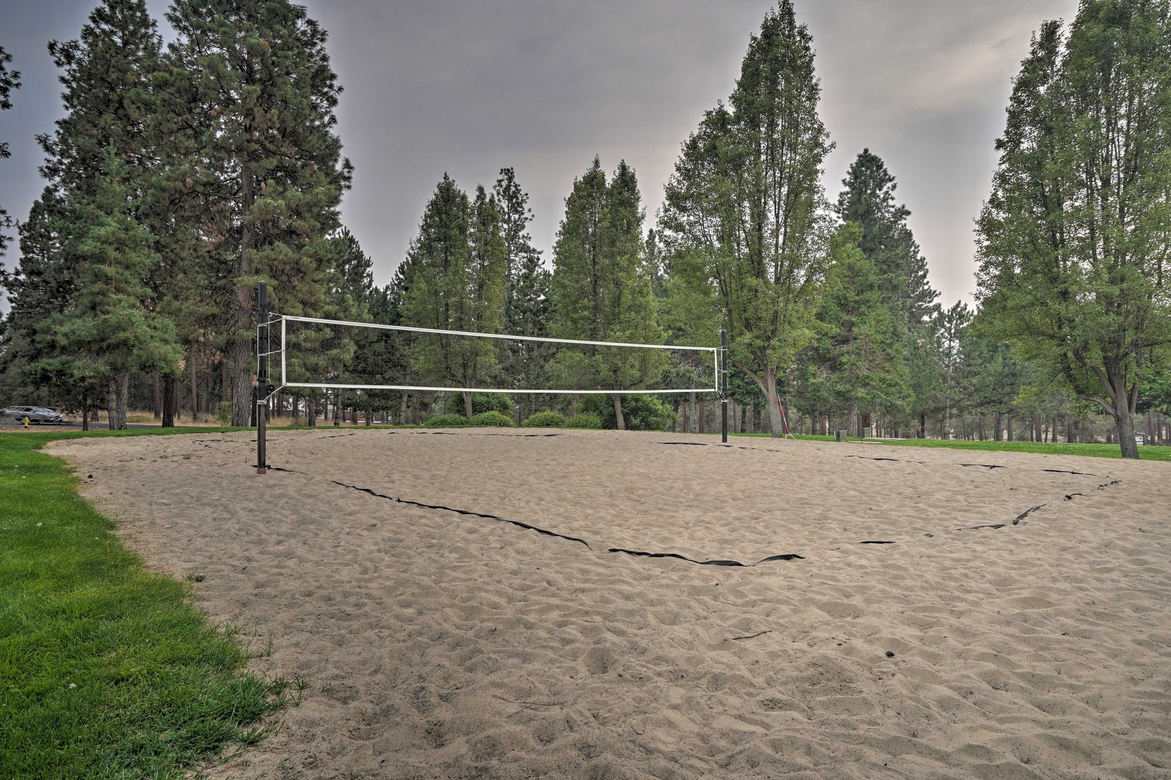 Sand Volleyball Court