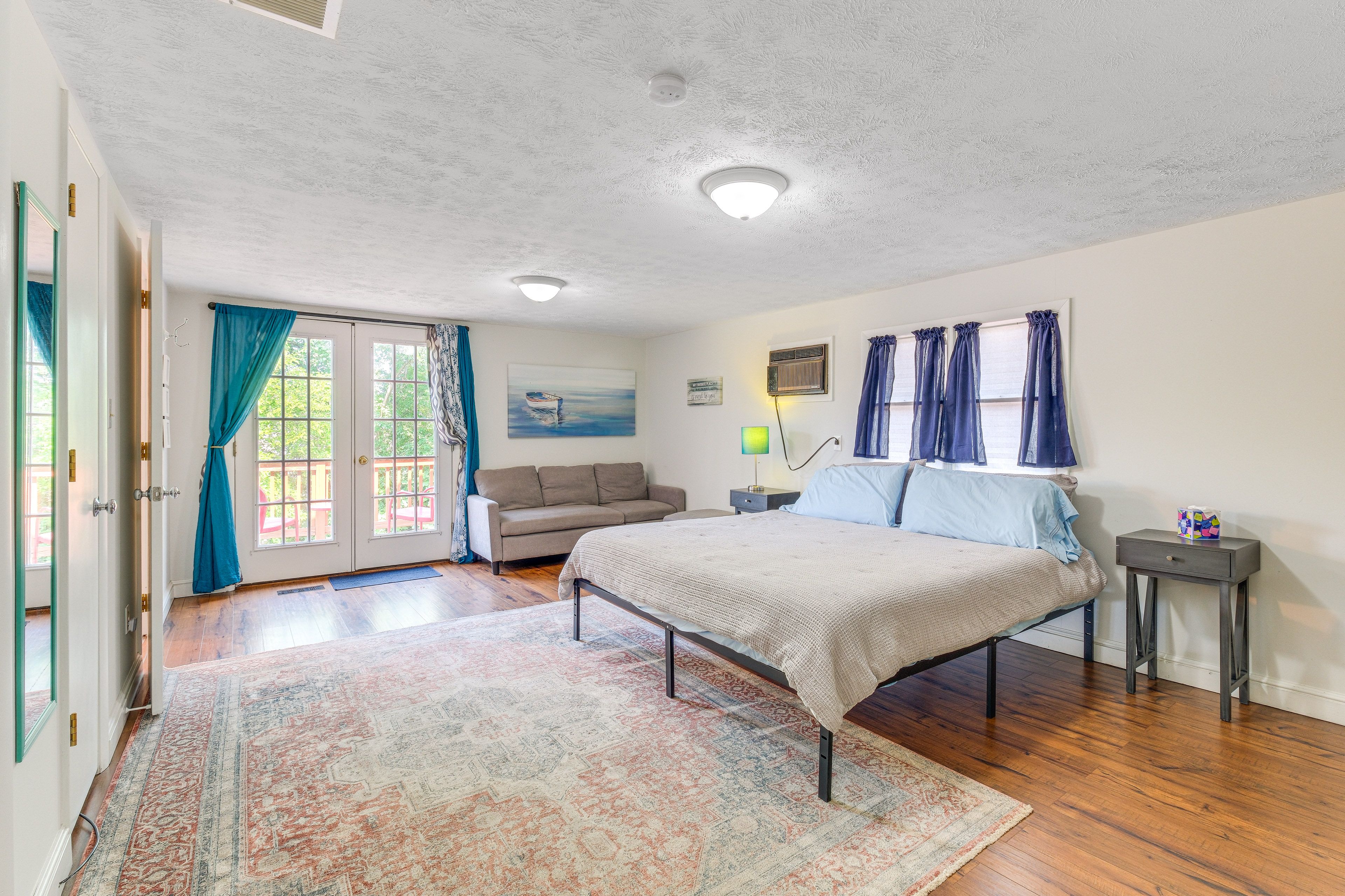 Bedroom 2 (Suite) | King Bed | Supplementary Wall A/C Unit | 2nd Floor