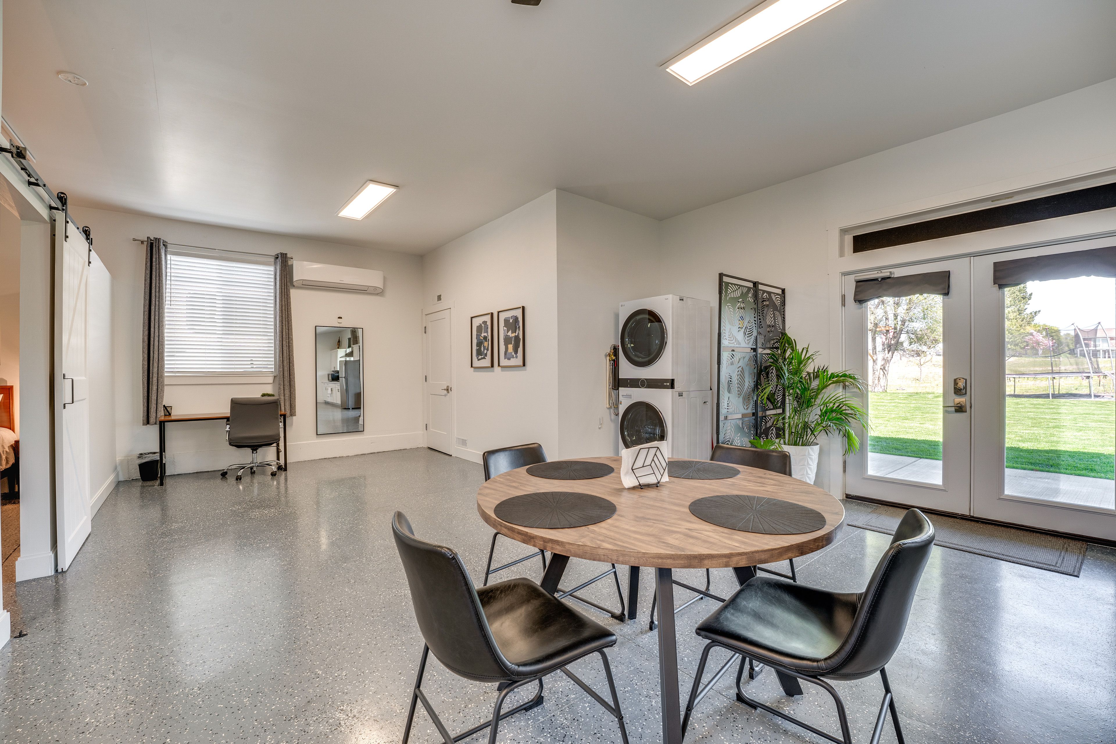 Dining Area | Dishware & Flatware Provided | Mini-Split A/C & Heat