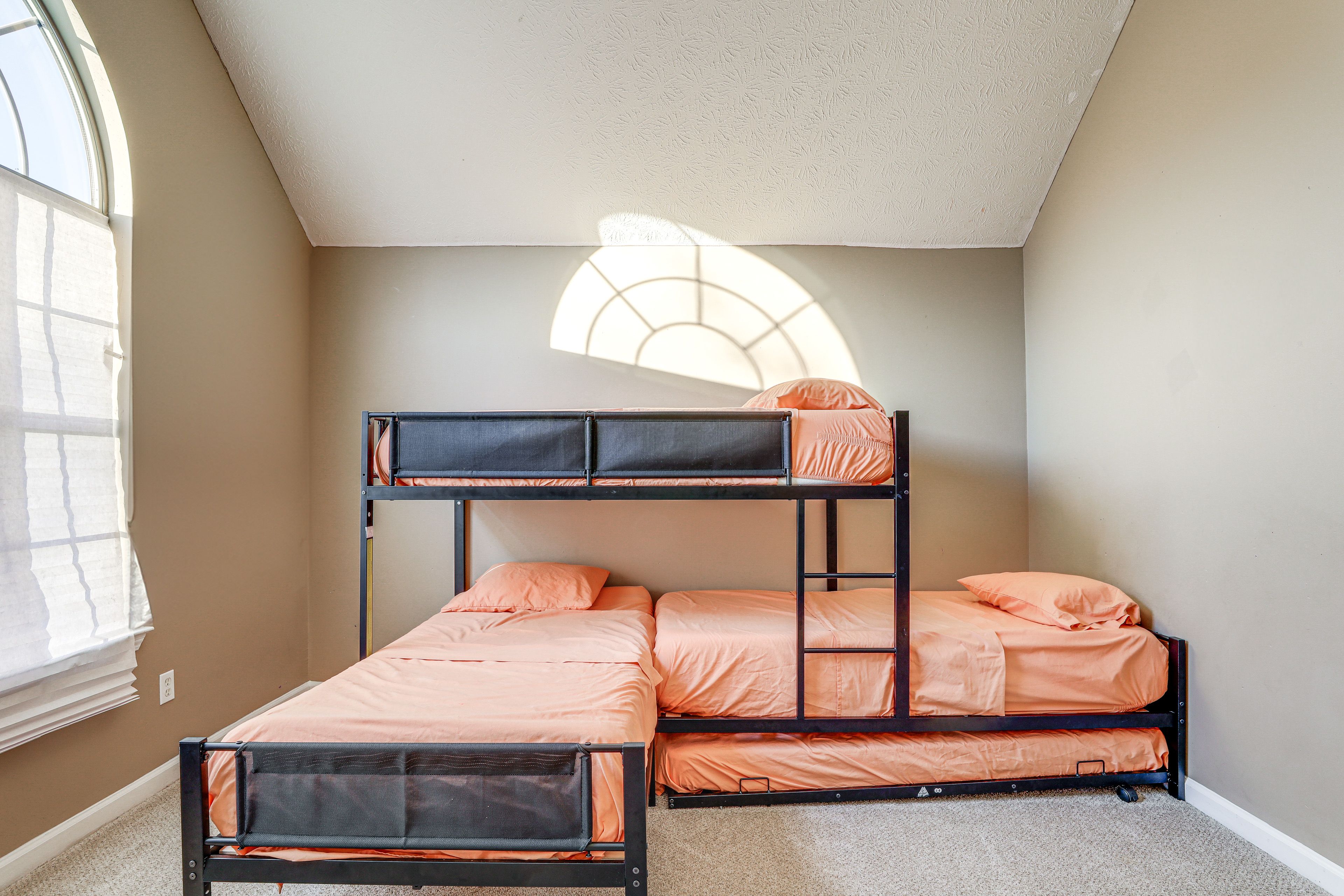 Bedroom 4 | 2nd Floor | Triple Full Bunk Bed w/ Full Trundle