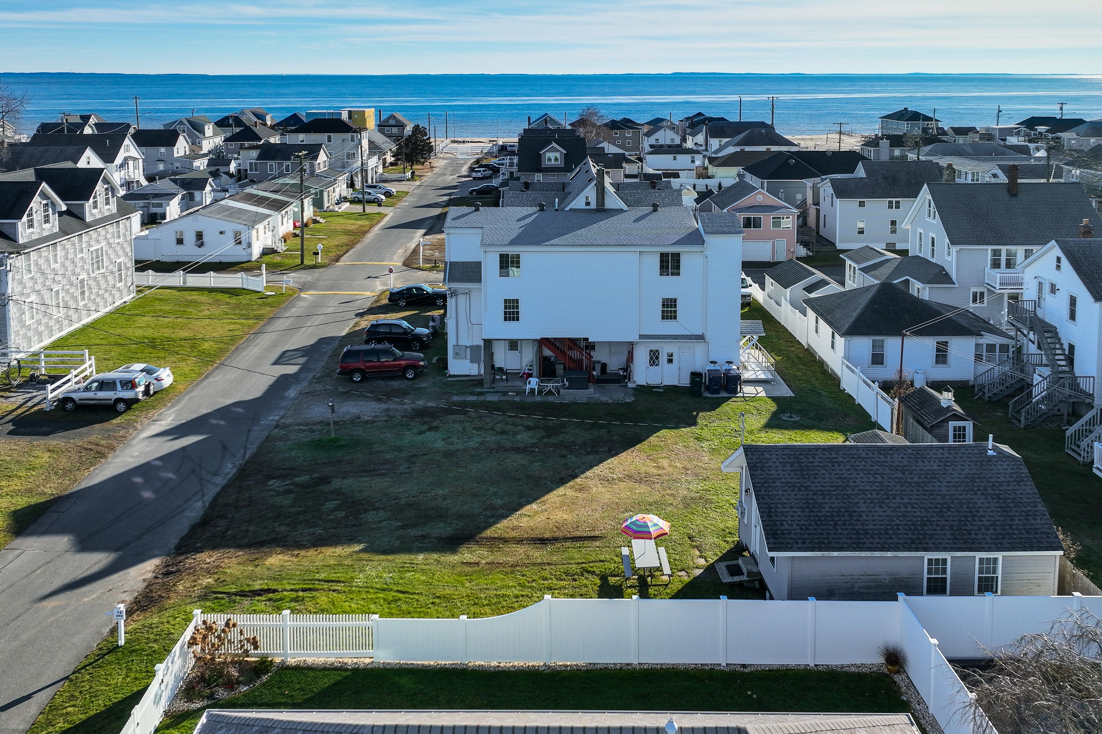 Aerial Vie of Neighborhood
