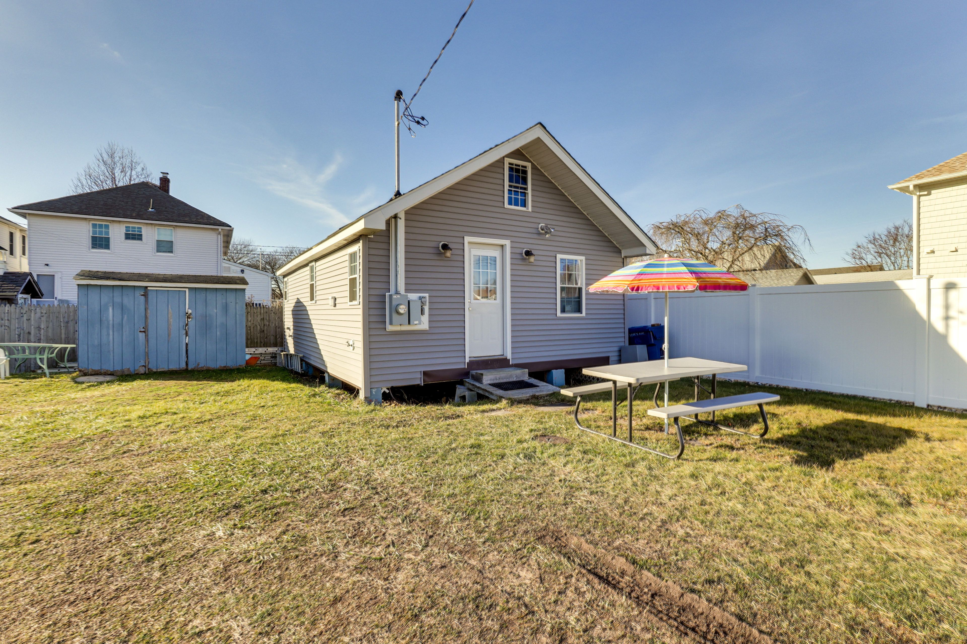 Cottage Exterior | Driveway Parking (3 Vehicles)