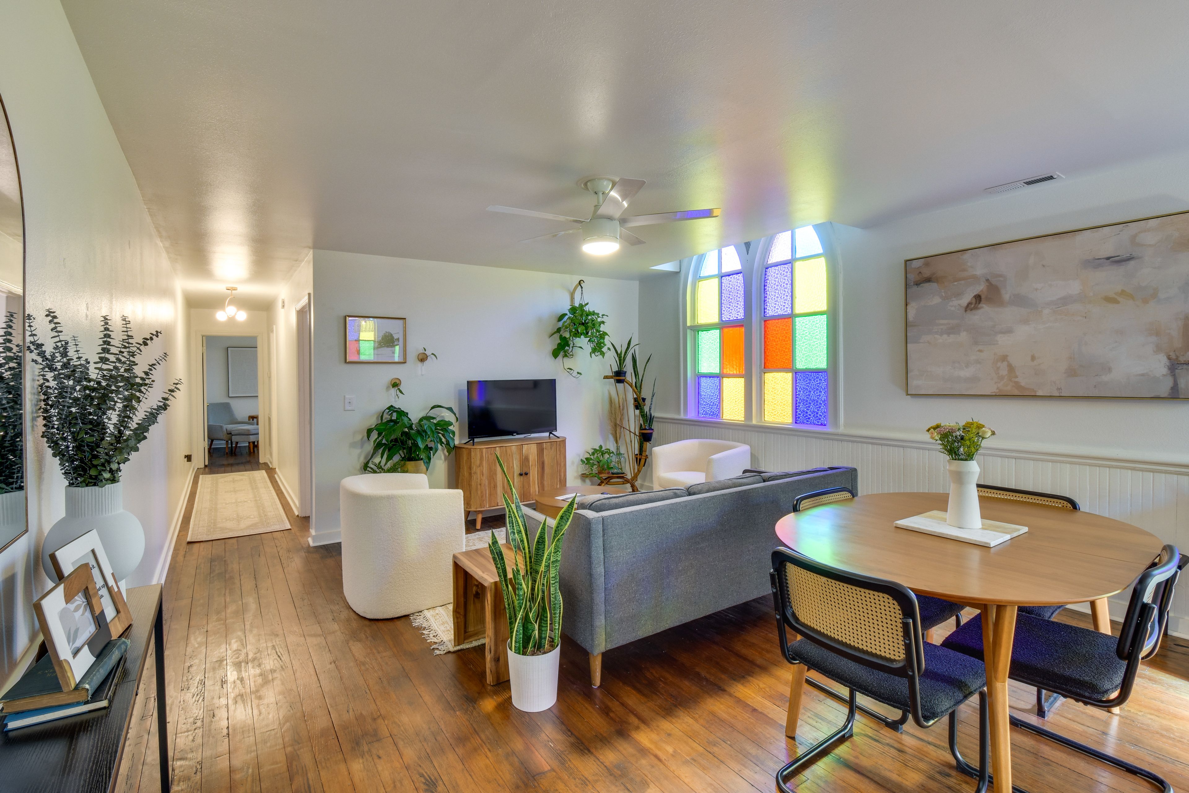 Living Room | Main Floor | Smart TV | Ceiling Fans