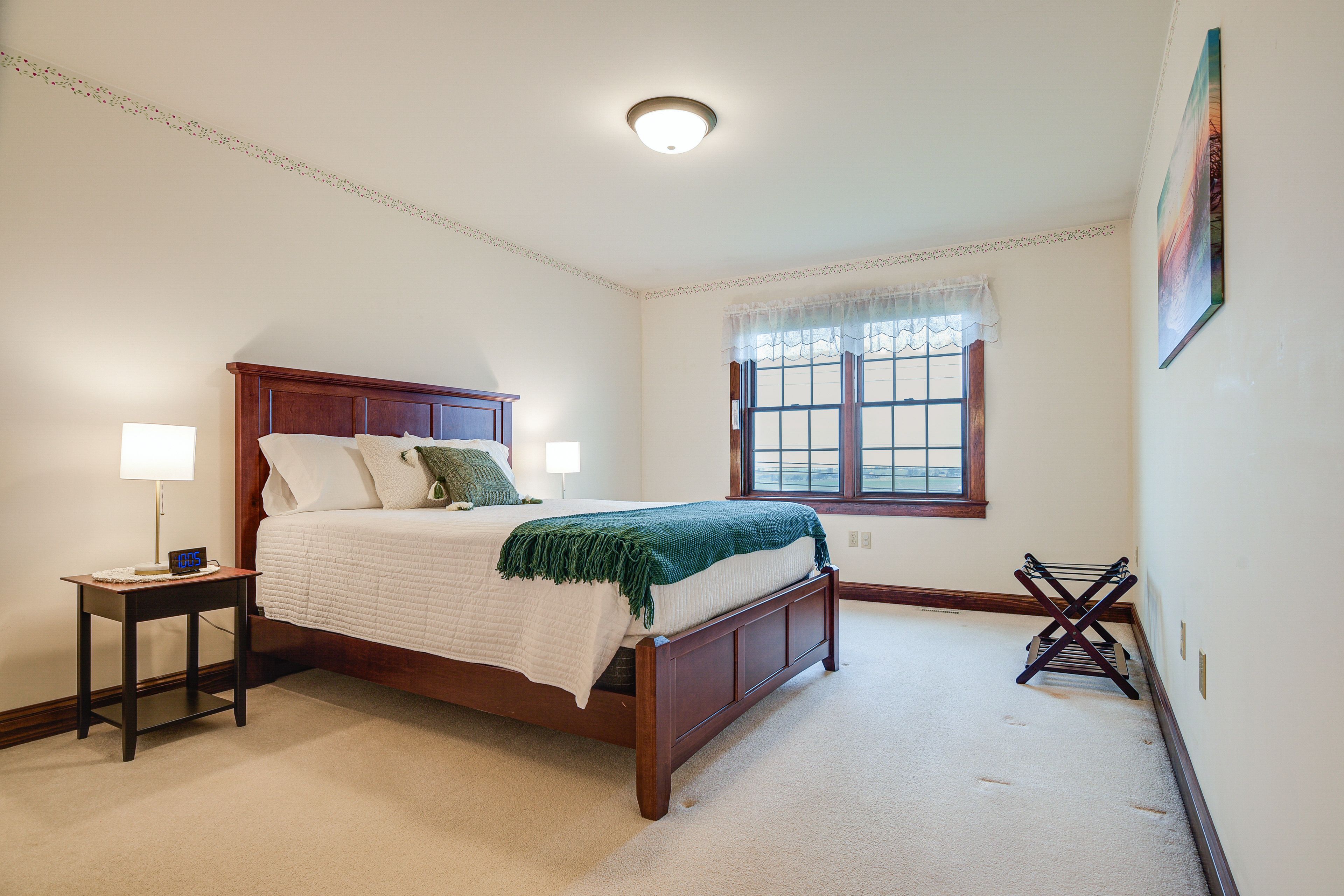Bedroom 1 | Queen Bed | Linens Provided | 2nd Floor