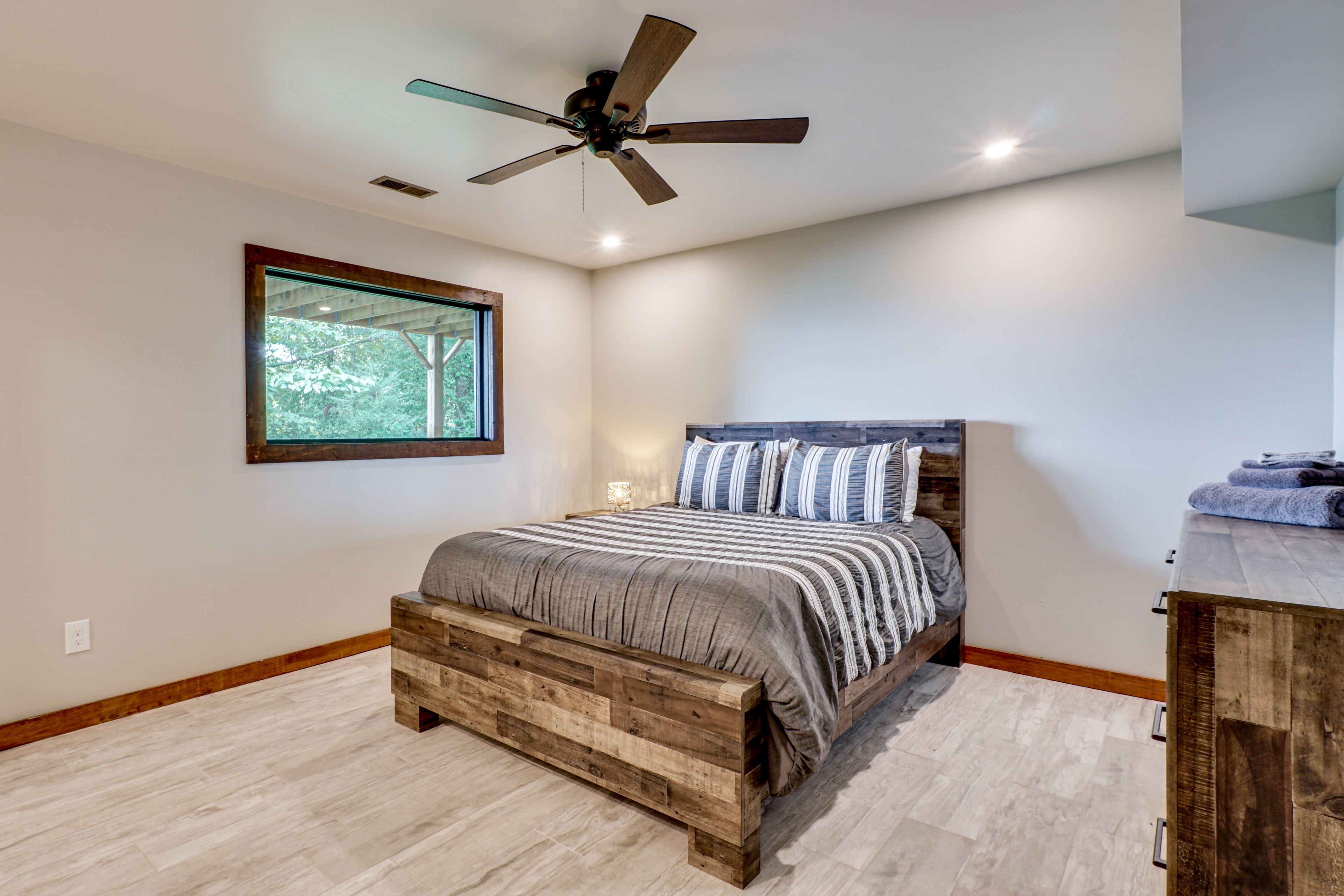 Bedroom 3 | Full Bed | Basement Level