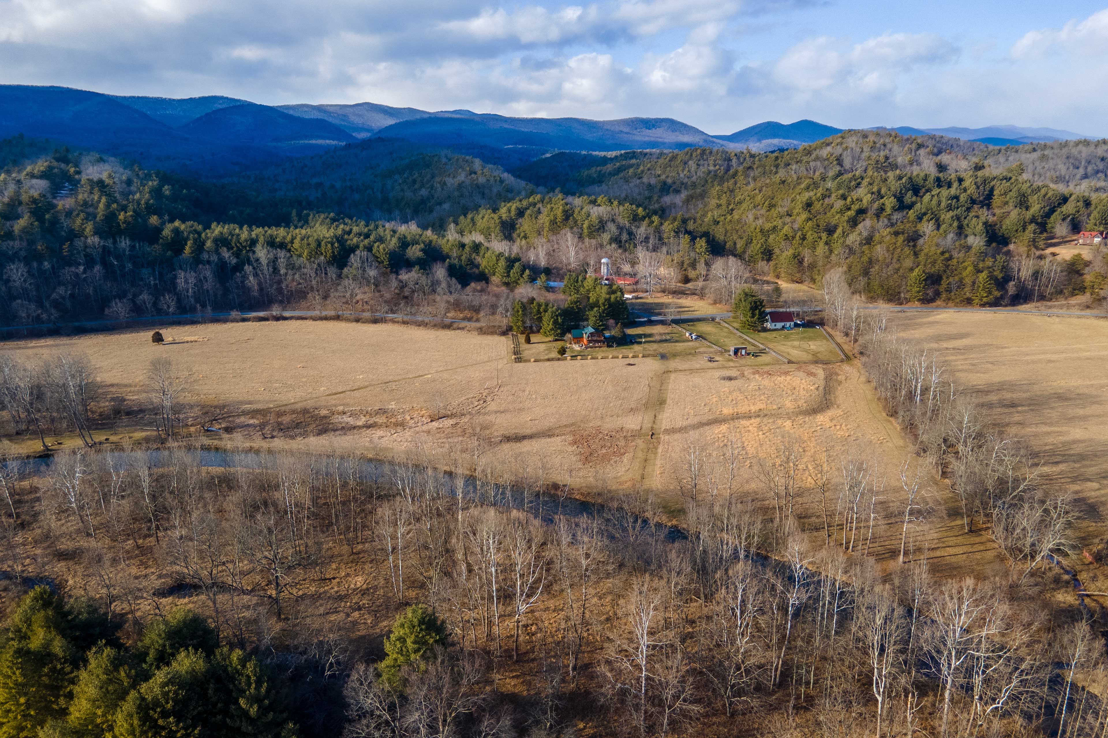 Aerial View of Property