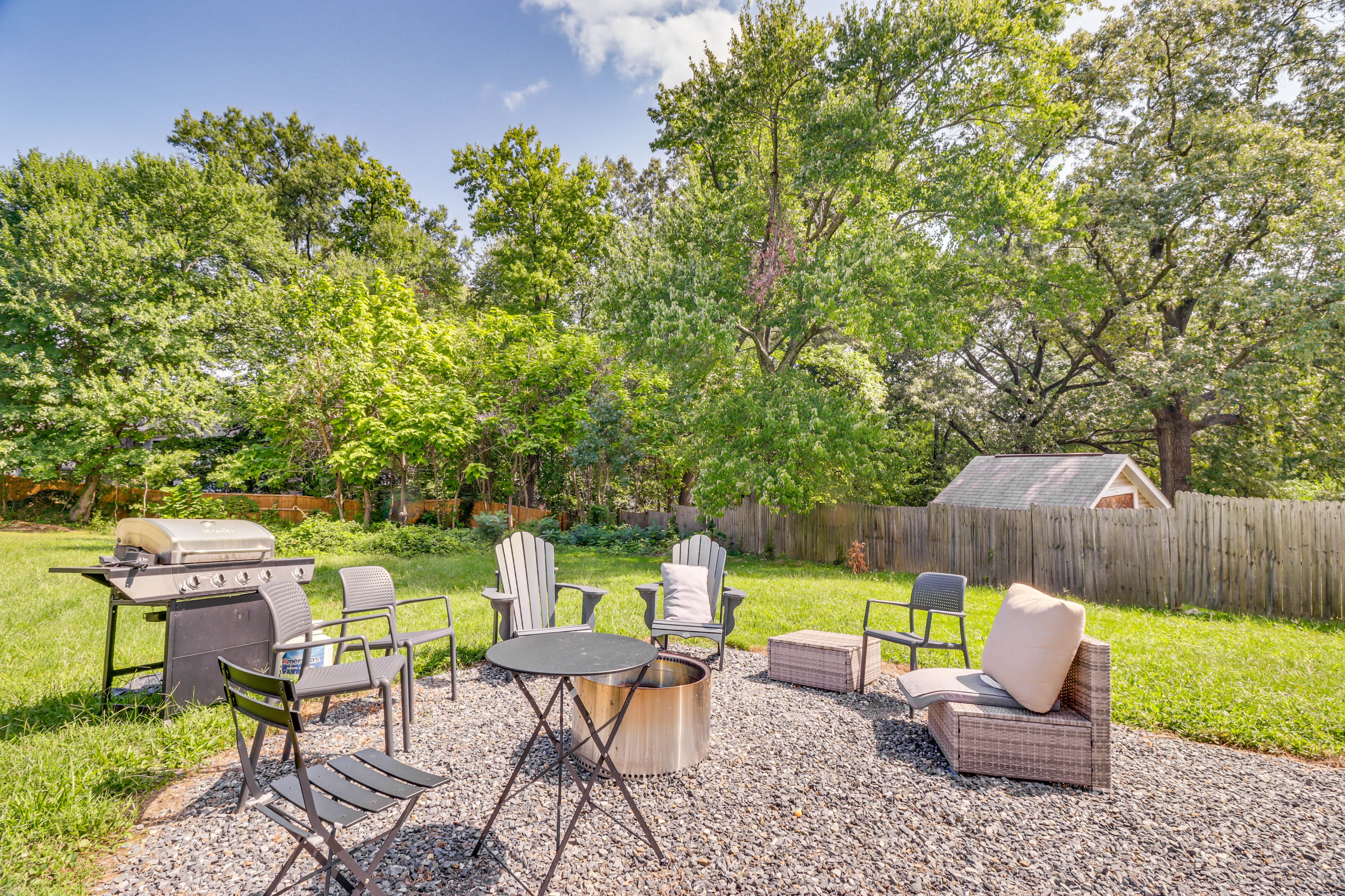House Exterior | Shared Backyard | 2-Story Property