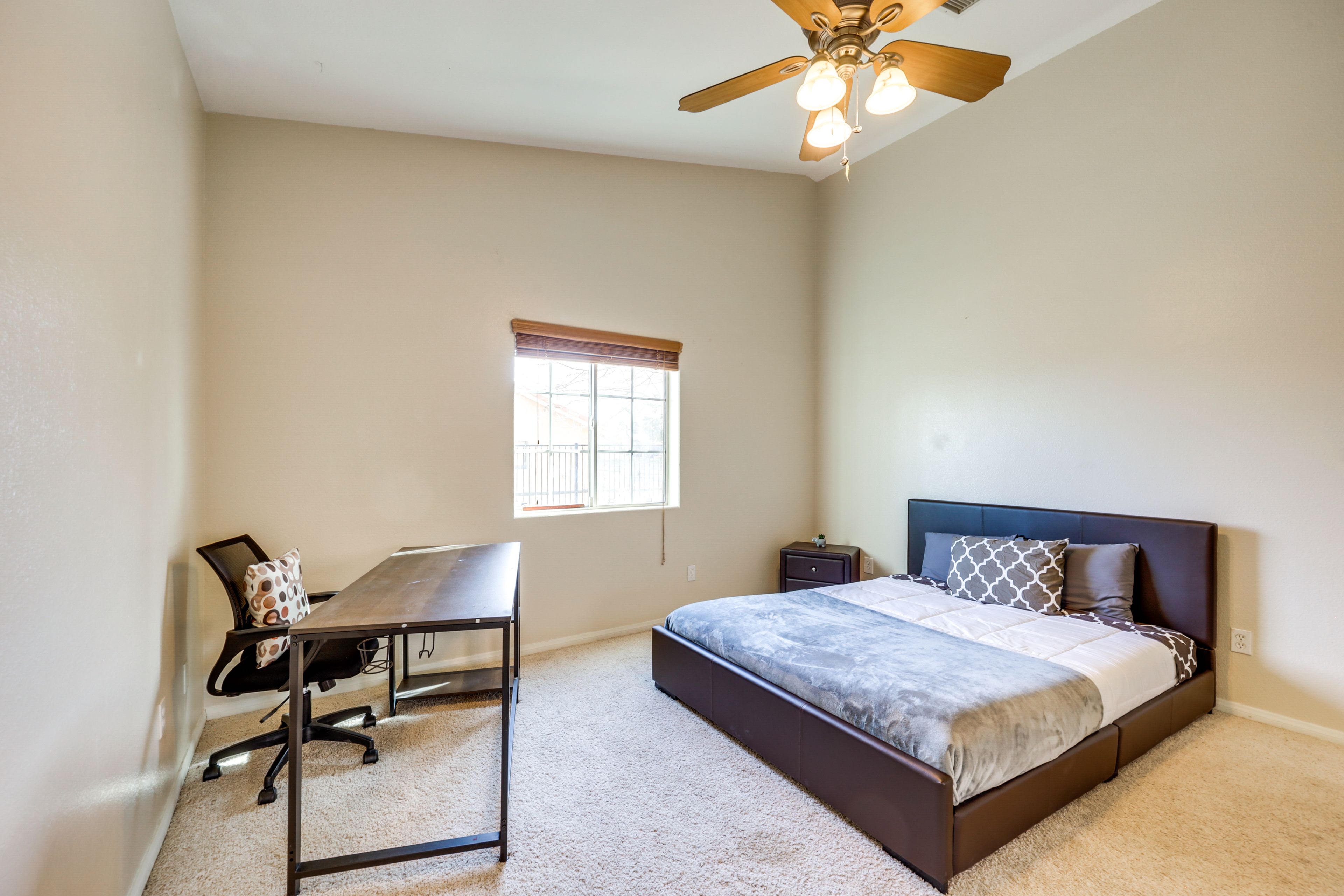 Bedroom 2 | California King Bed | En-Suite Bathroom