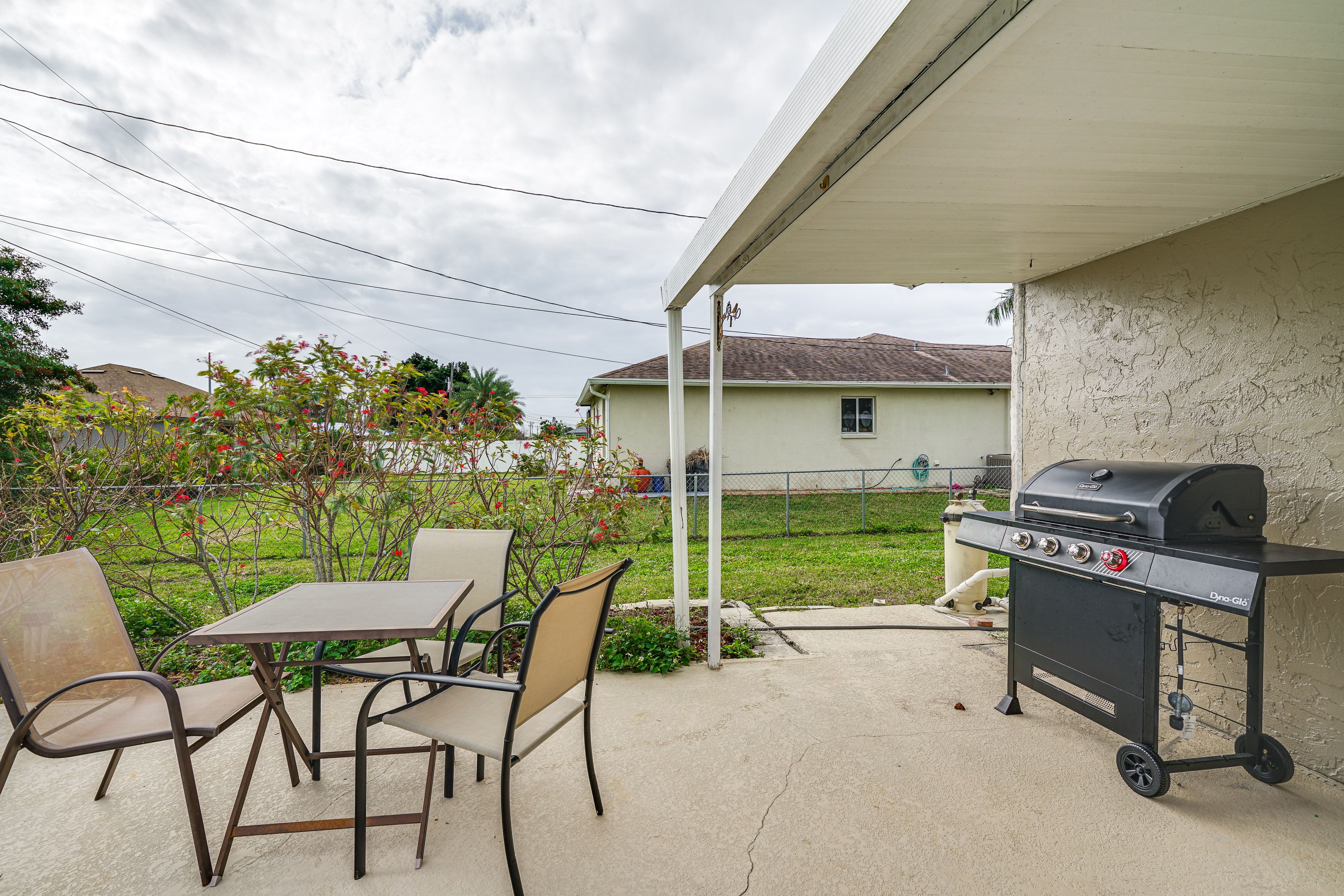 Patio | Gas Grill | Pool (Heated w/ Fee) | Fenced Yard