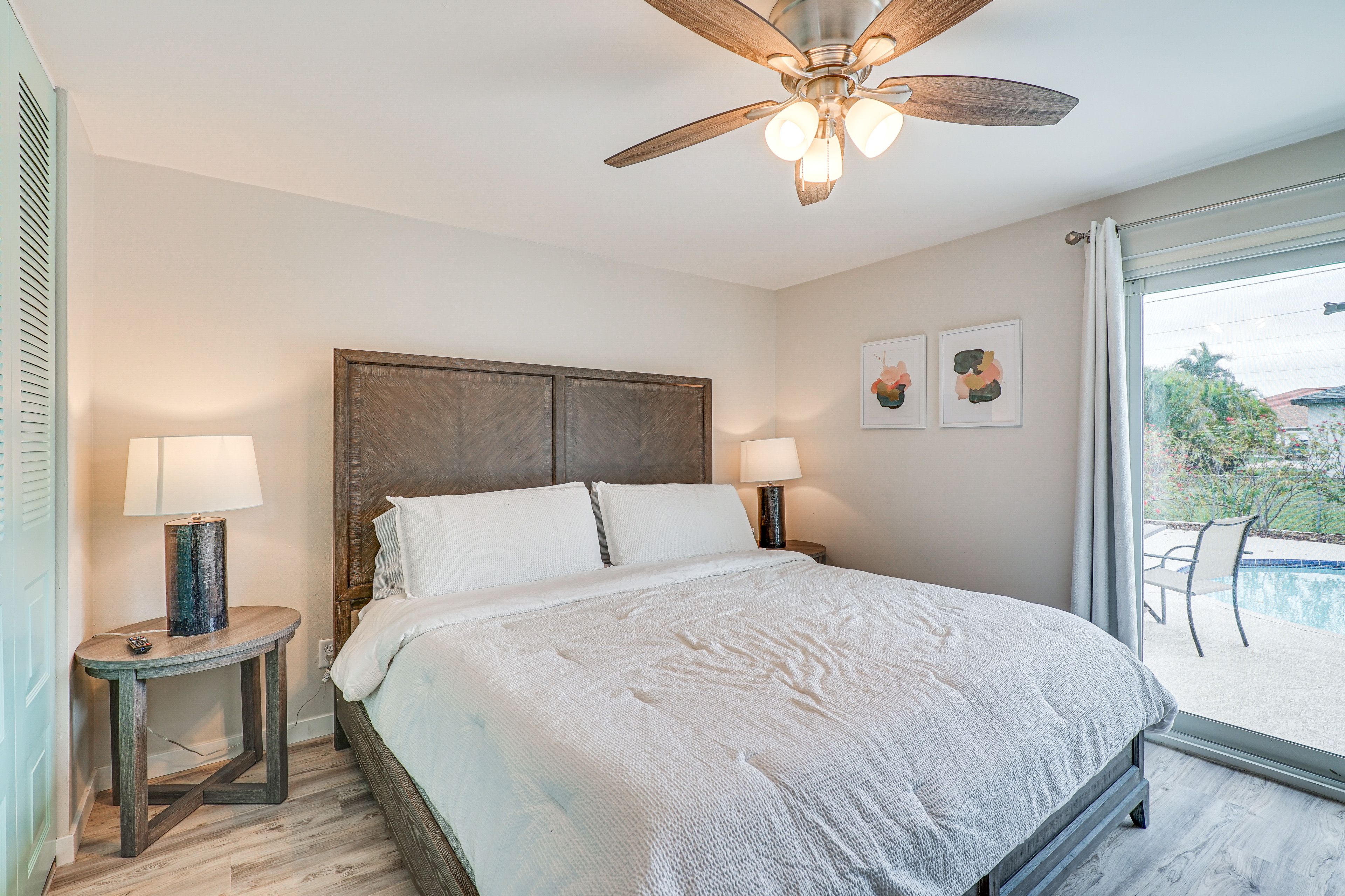 Bedroom 1 | King Bed | Linens Provided