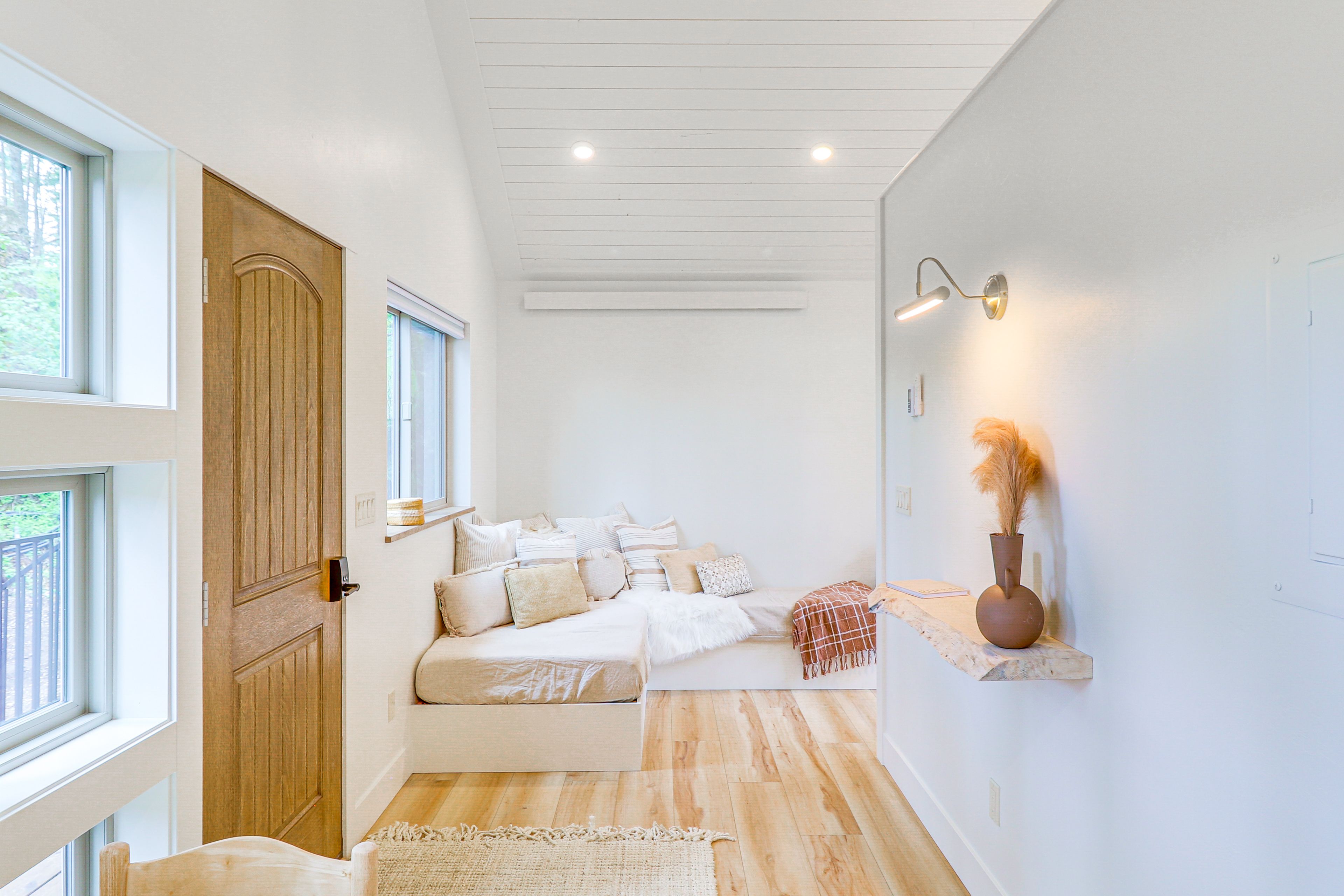 Living Area | Free WiFi | Electric Heat | Single-Story Cabin
