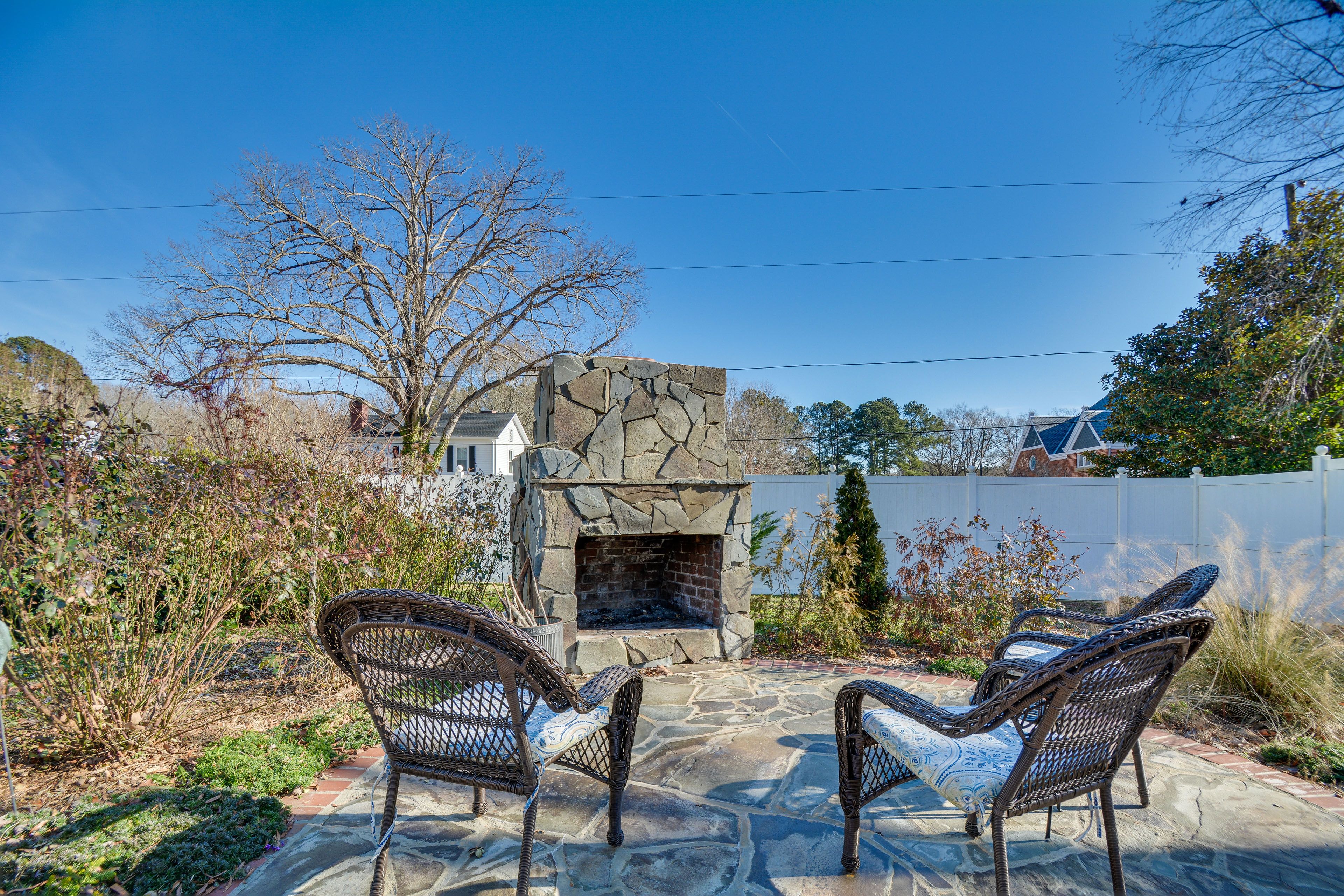 Outdoor Fireplace