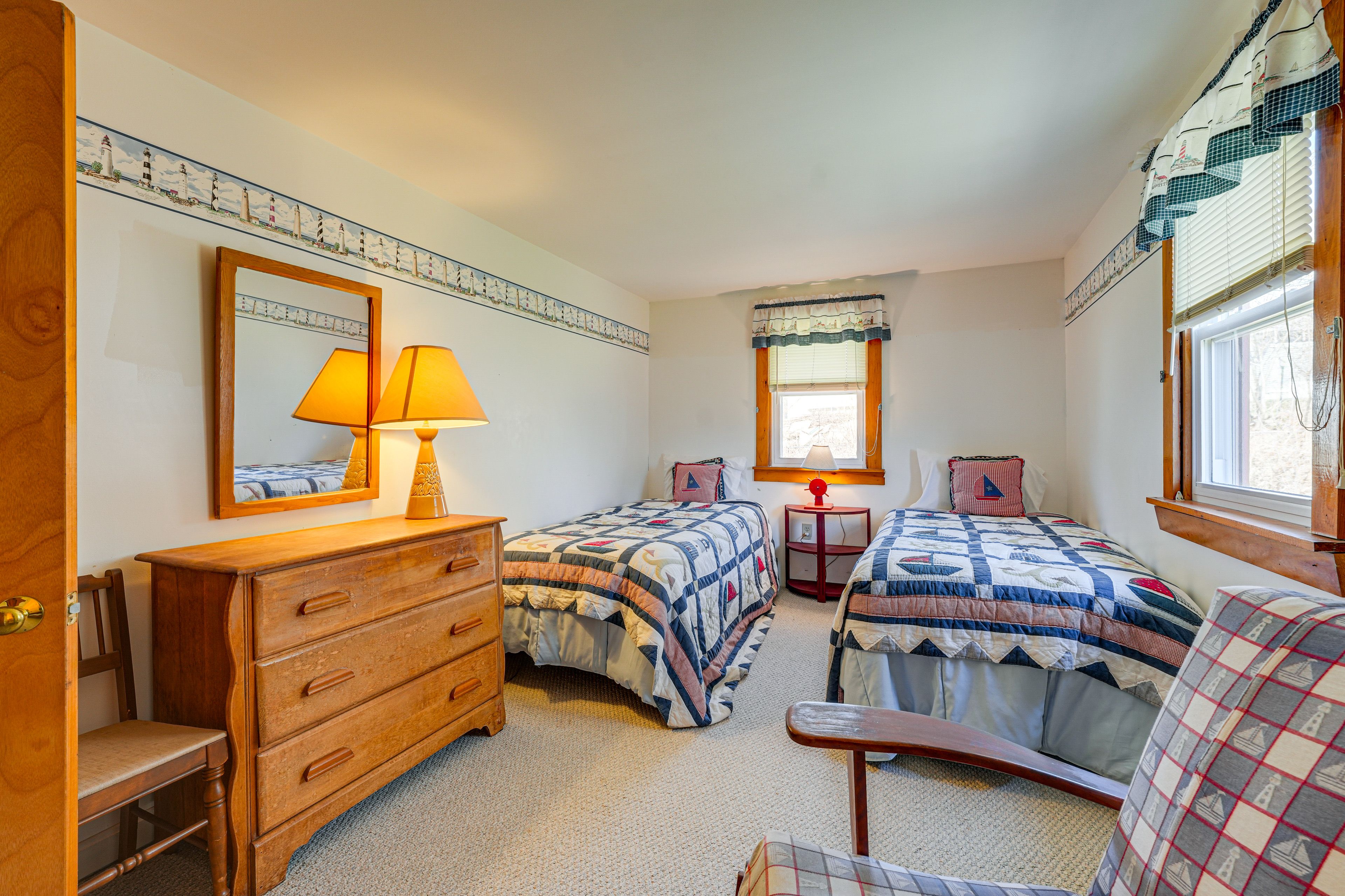 Bedroom 3 | 2 Twin Beds | Top Floor