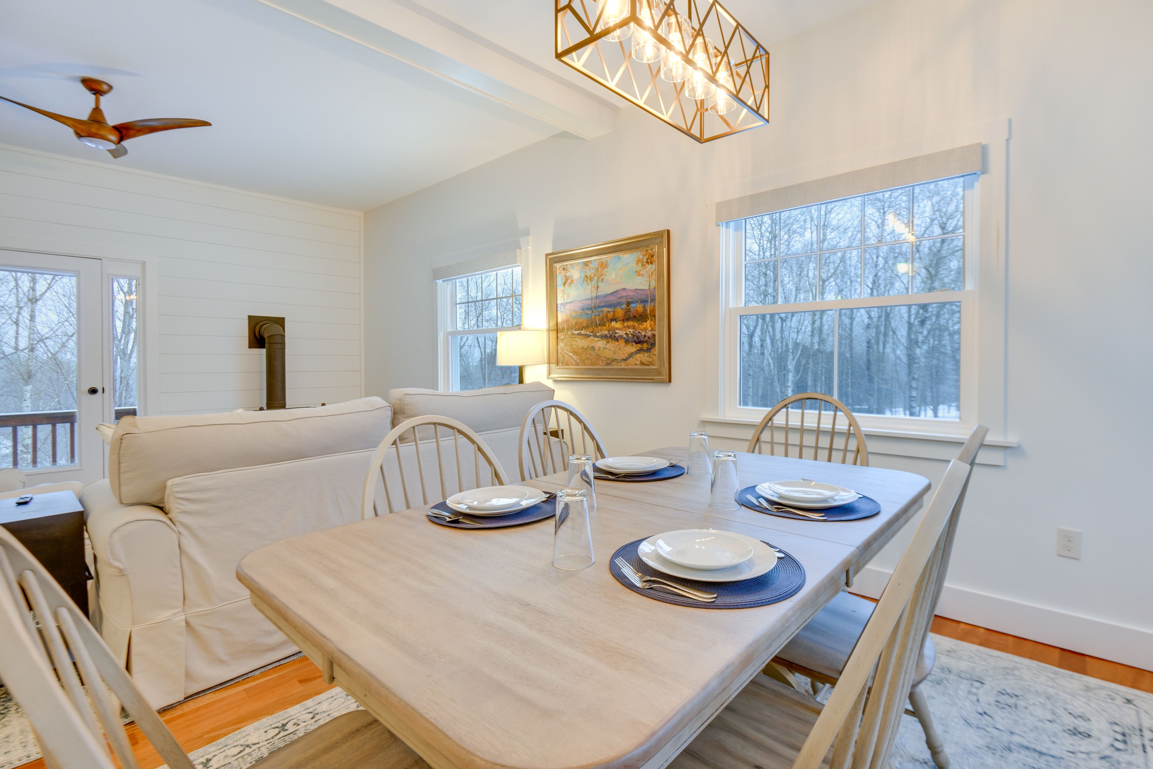 Dining Table | Dishware + Flatware Provided | 1st Floor
