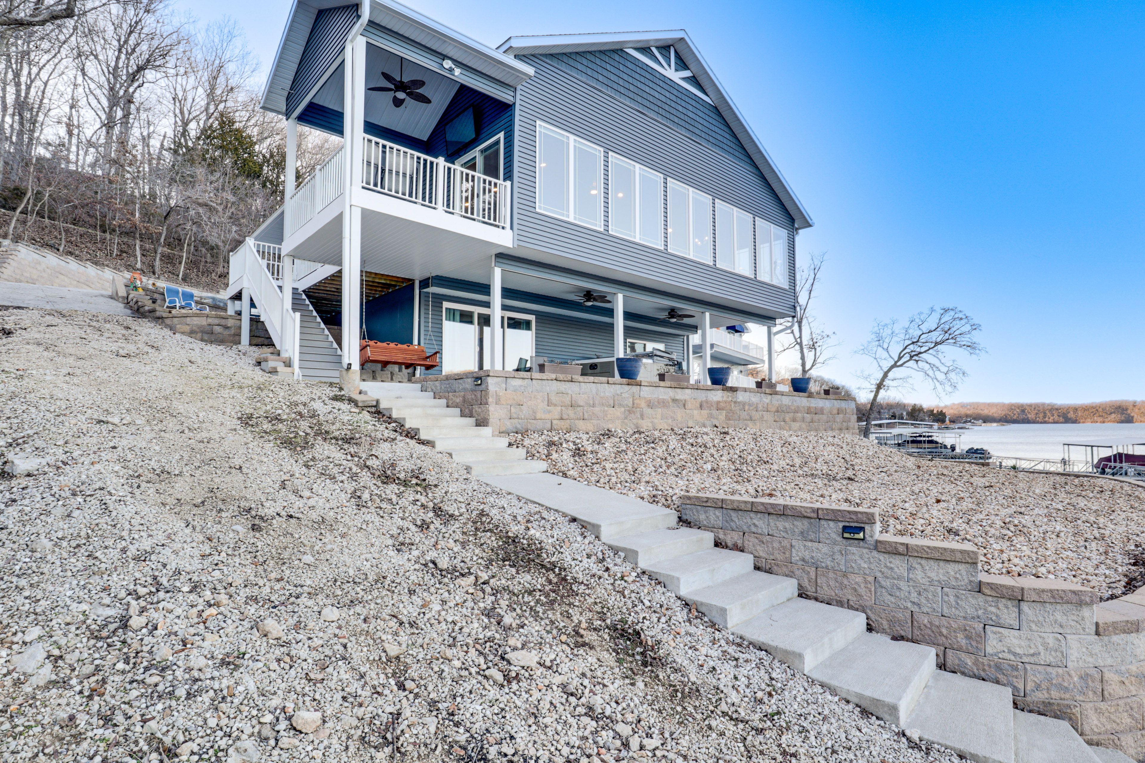 Stairs to Dock