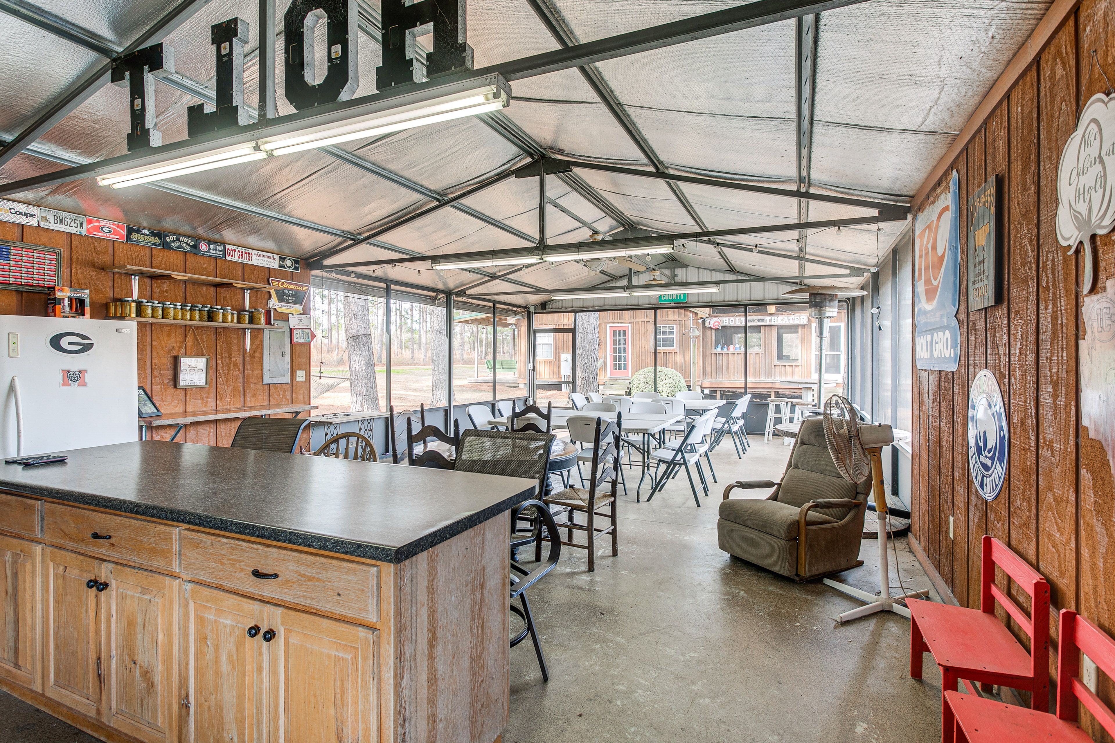 Outdoor Cook Shed