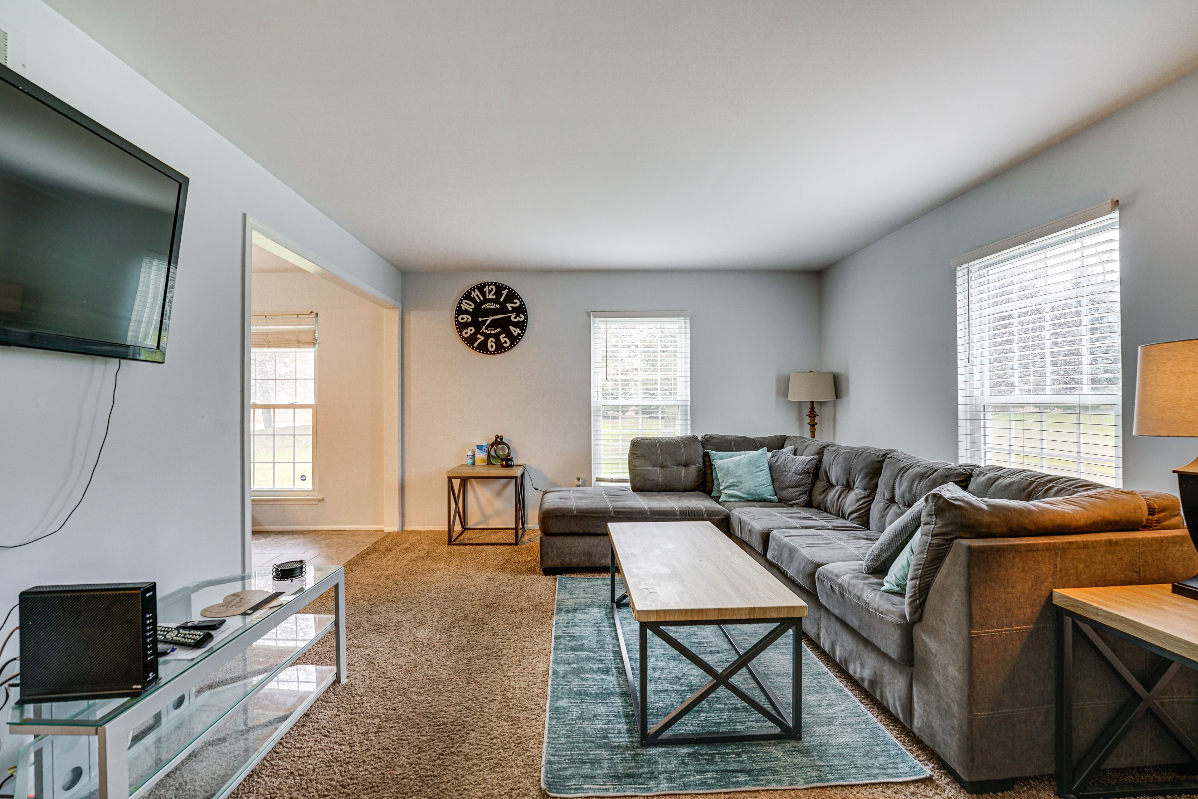 Clinton Township Vacation Rental | 3BR | 1.5BA | Steps Required | 1,200 Sq Ft
