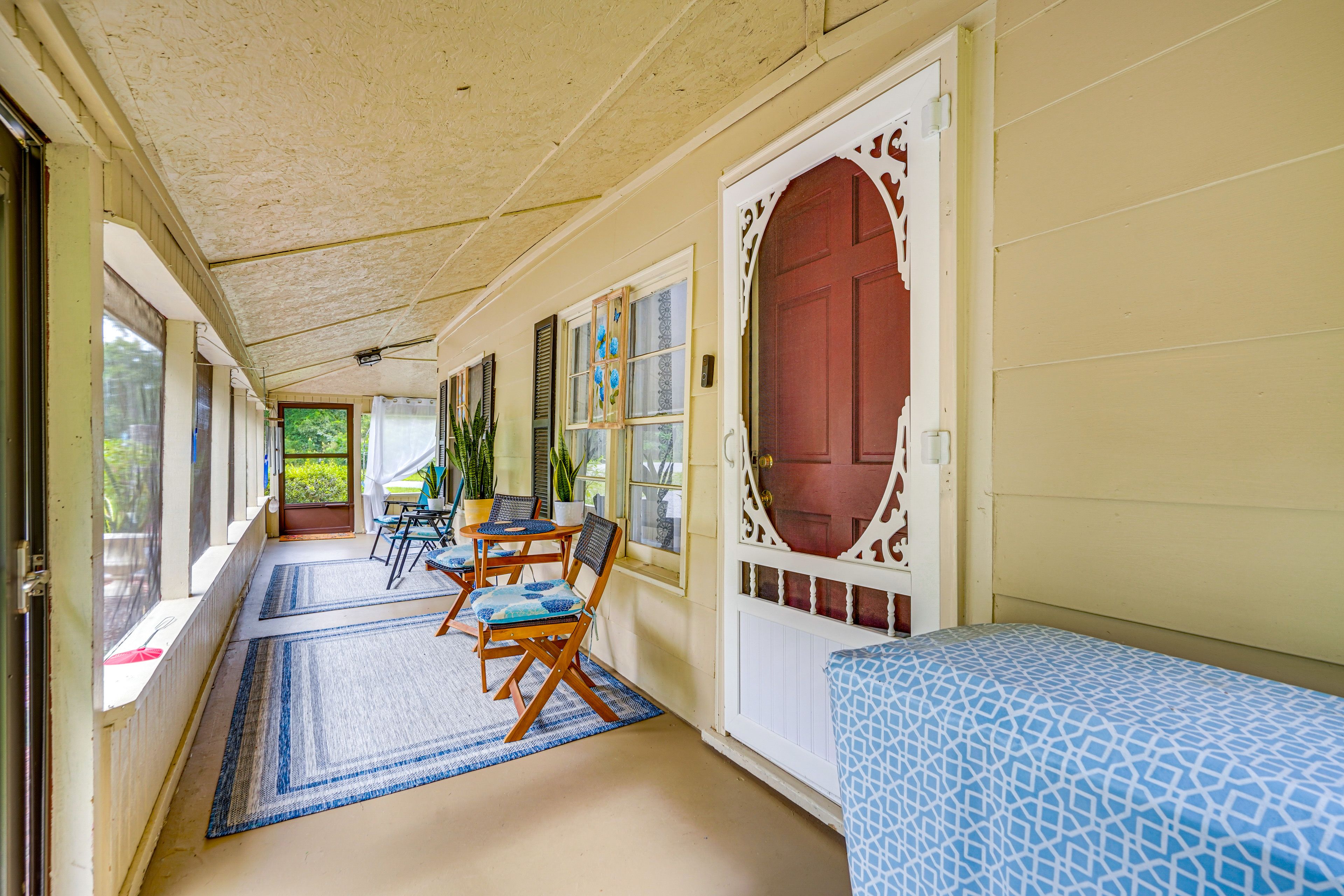 Screened-In Wraparound Porch