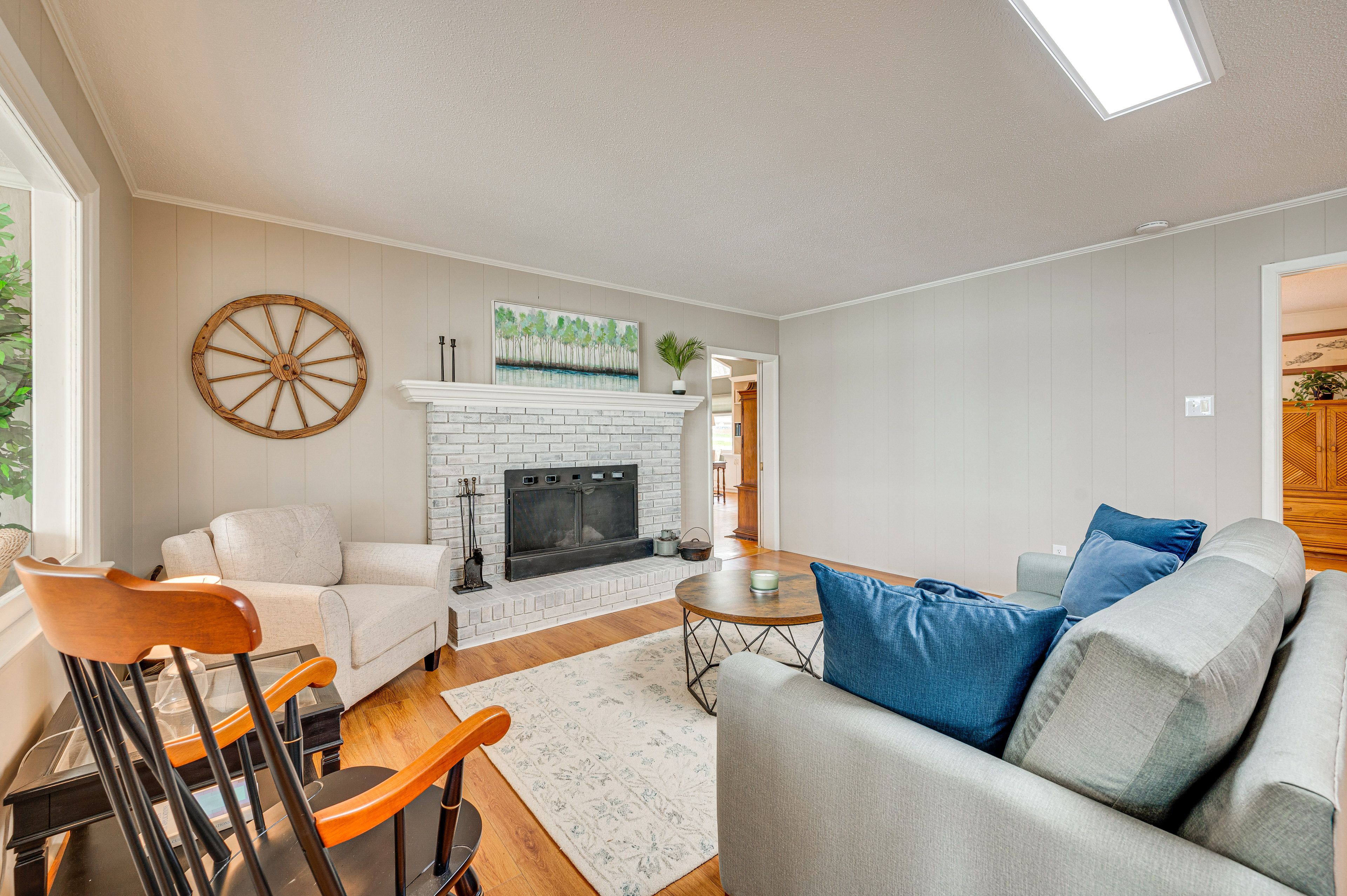 2nd Living Room | Fireplace