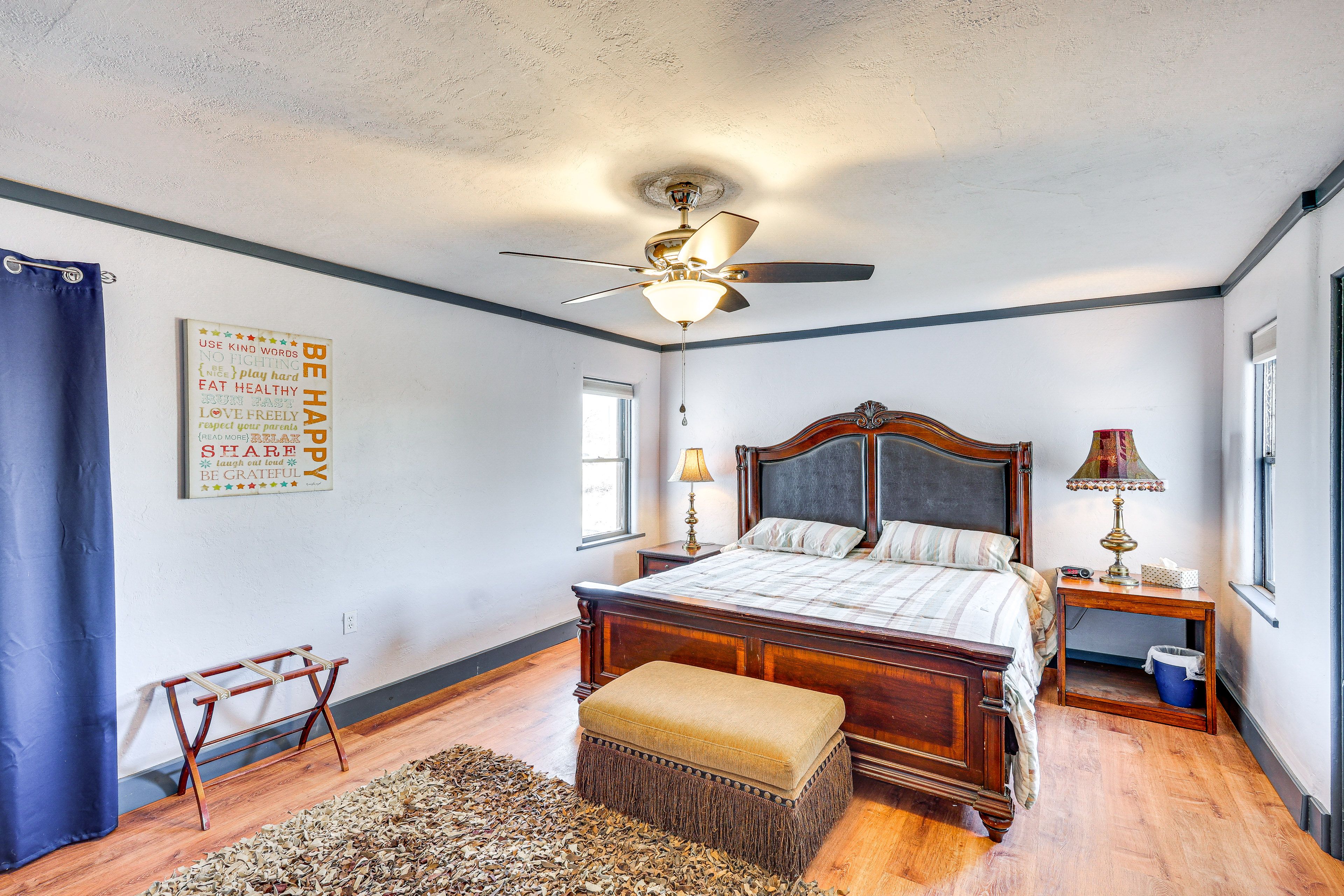 Bedroom 1 | King Bed | Linens Provided | 1st Floor