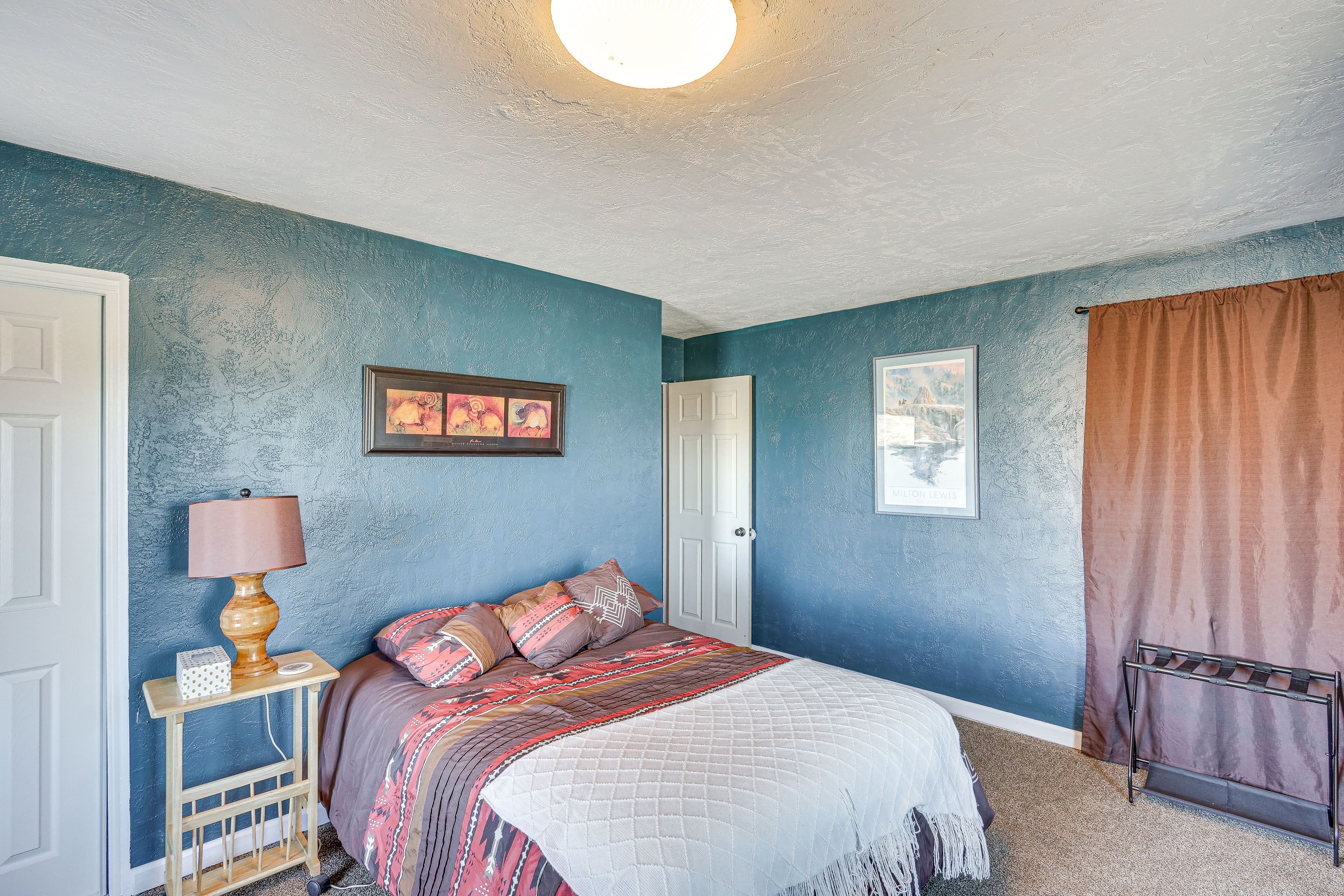 Bedroom 3 | Full Bed | Laptop-Friendly Workspace | 1st Floor