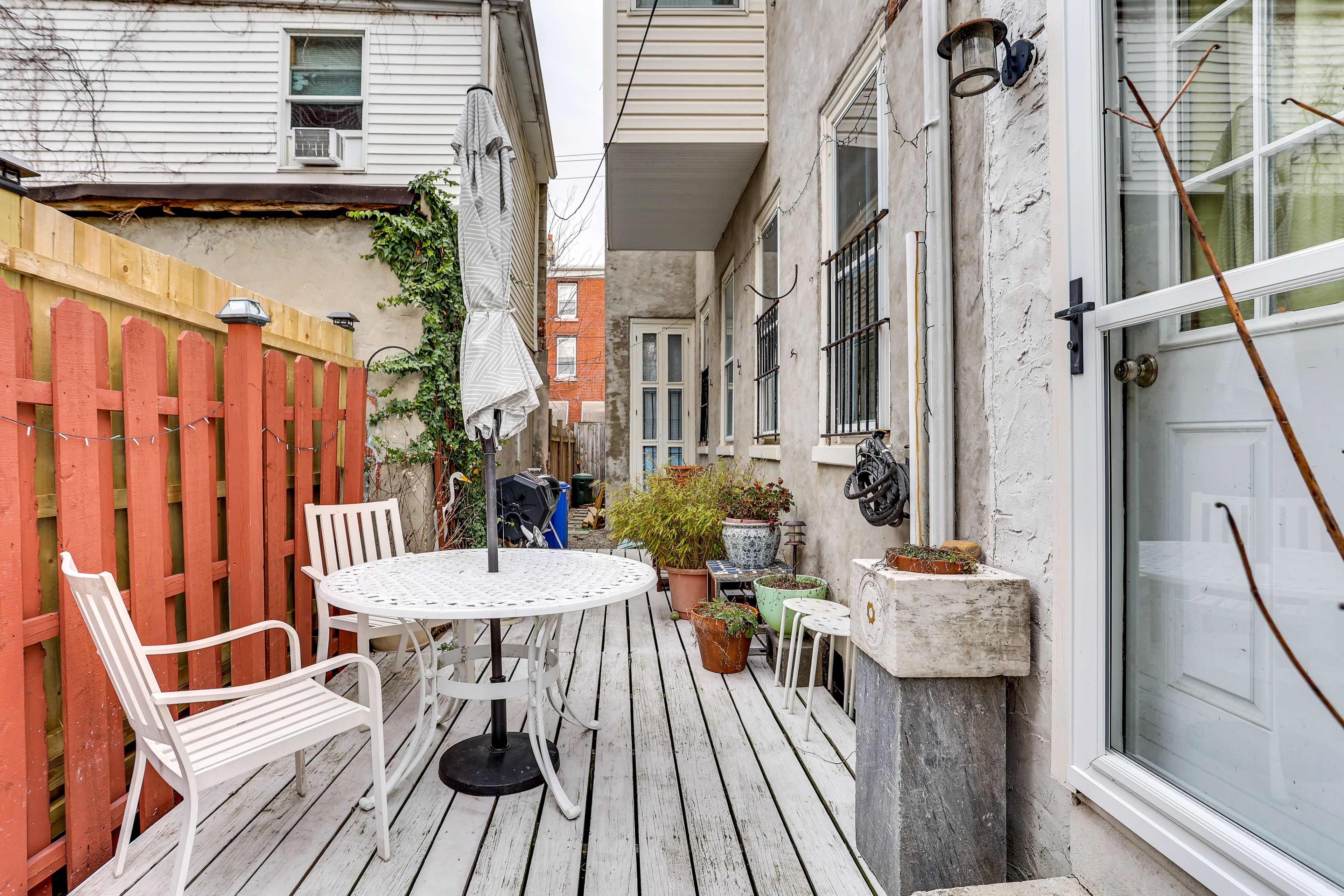 Private Outdoor Space | Furnished Deck