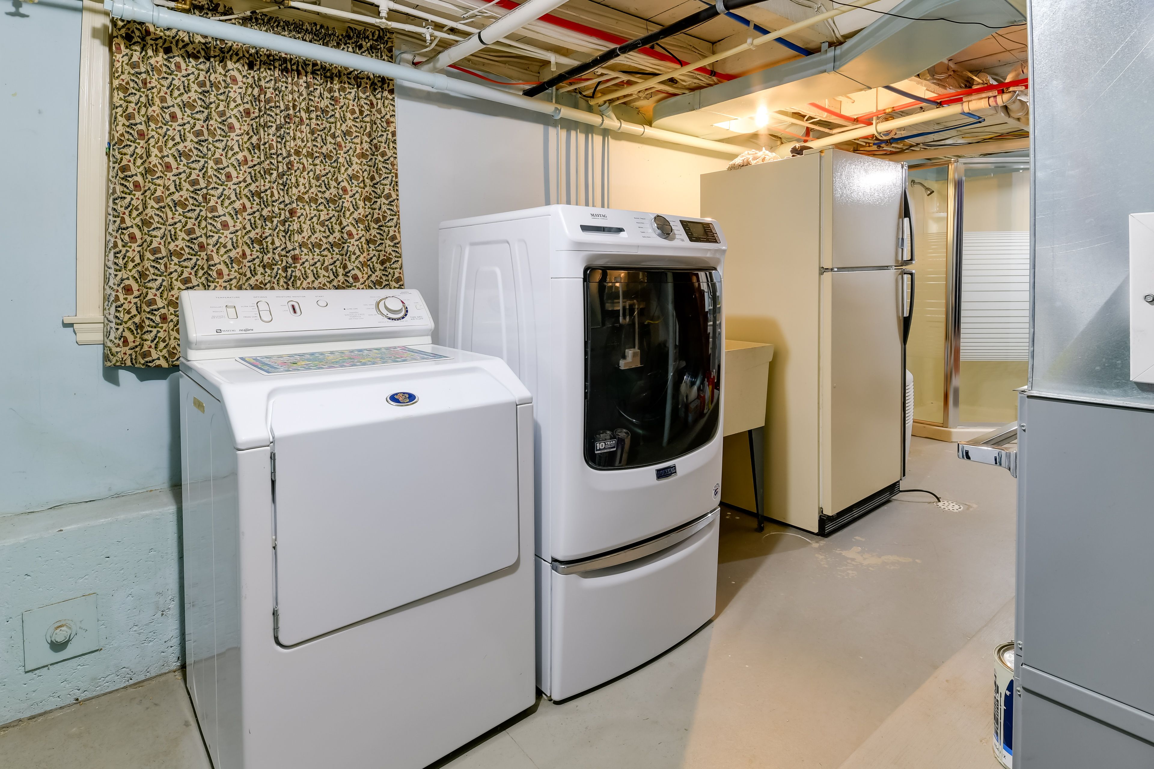 Washer & Dryer | Full Bathroom Space | 1st Floor