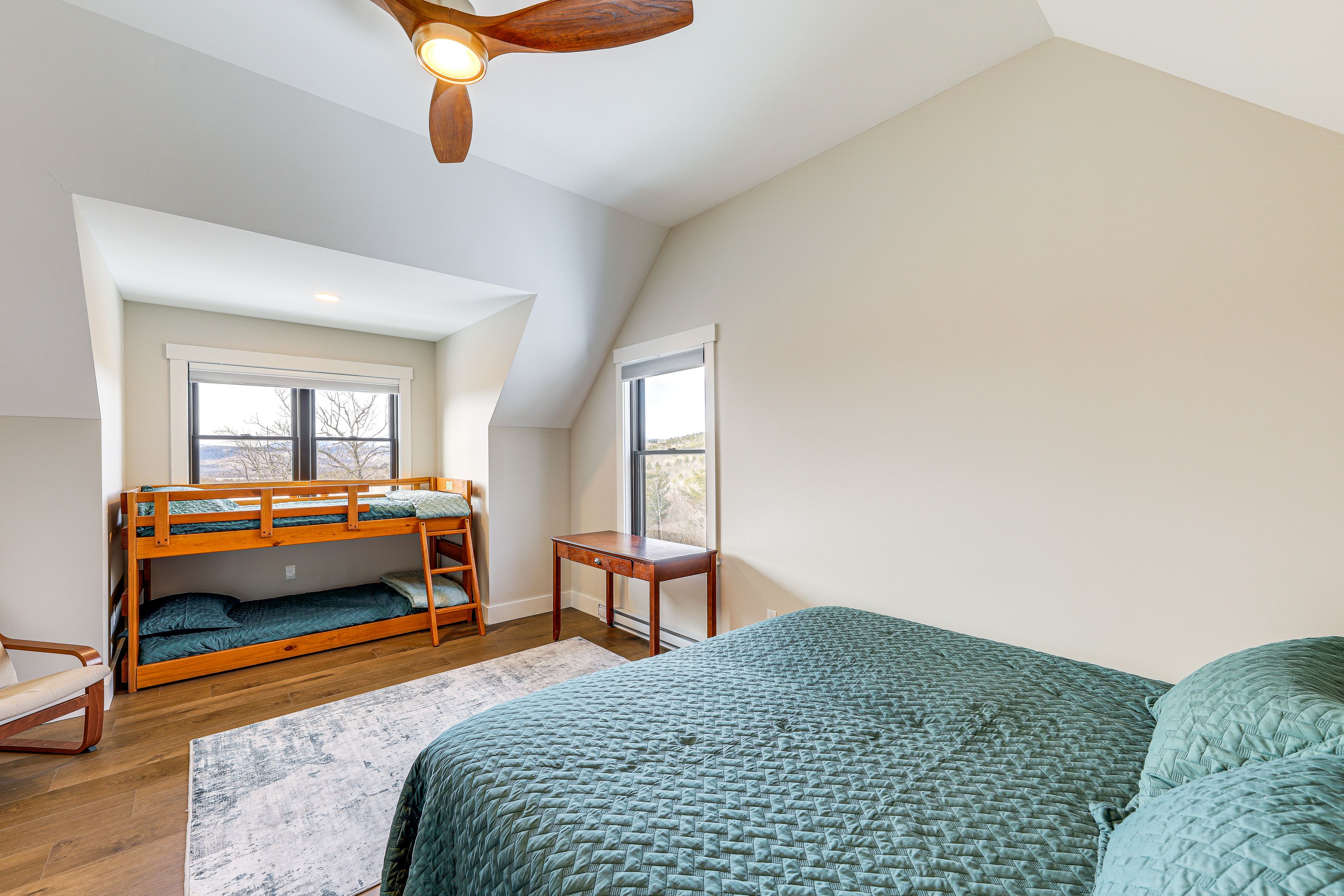 Bedroom 3 | 2nd Floor | King Bed | Twin Bunk Bed