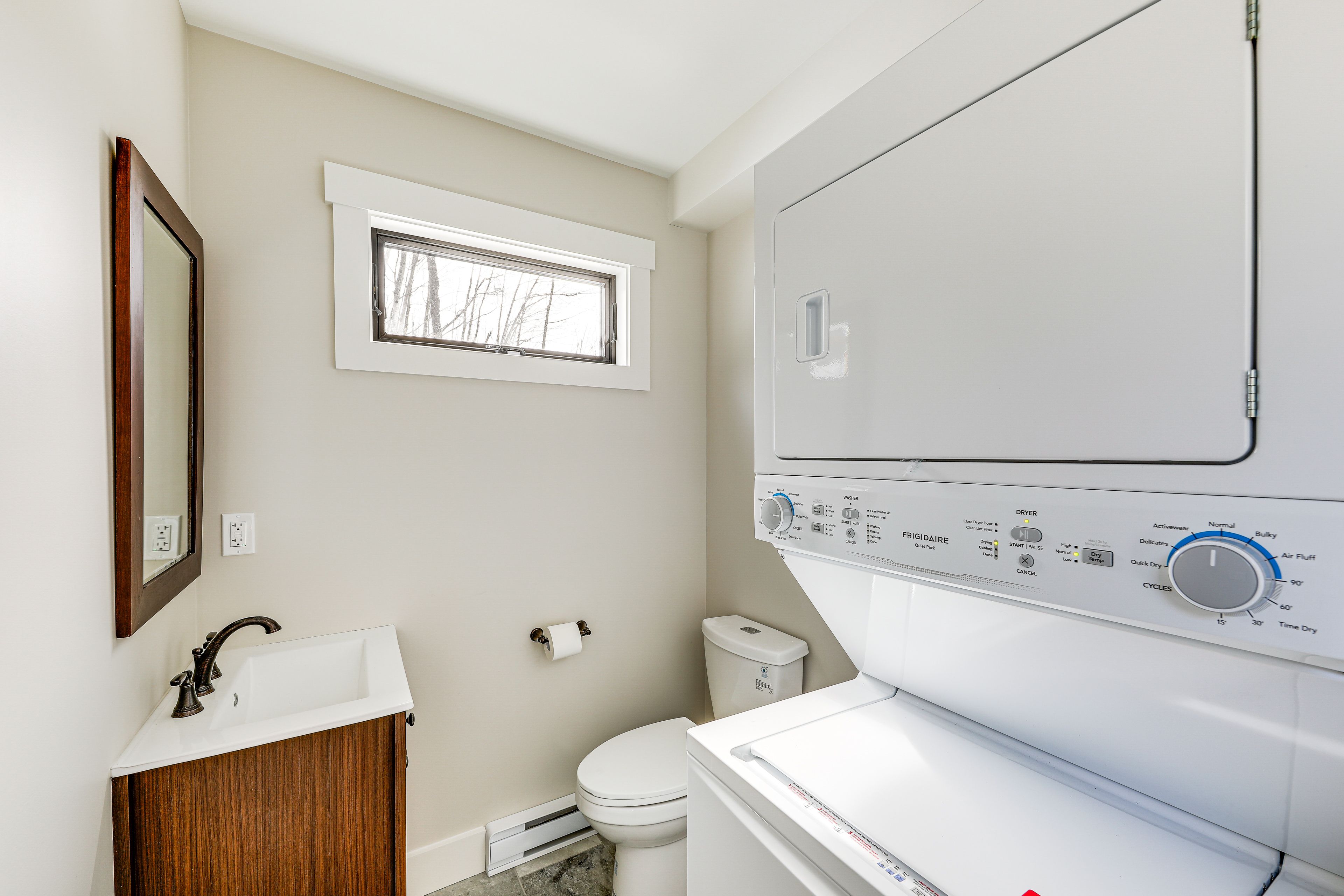Half Bathroom | 1st Floor | Washer & Dryer
