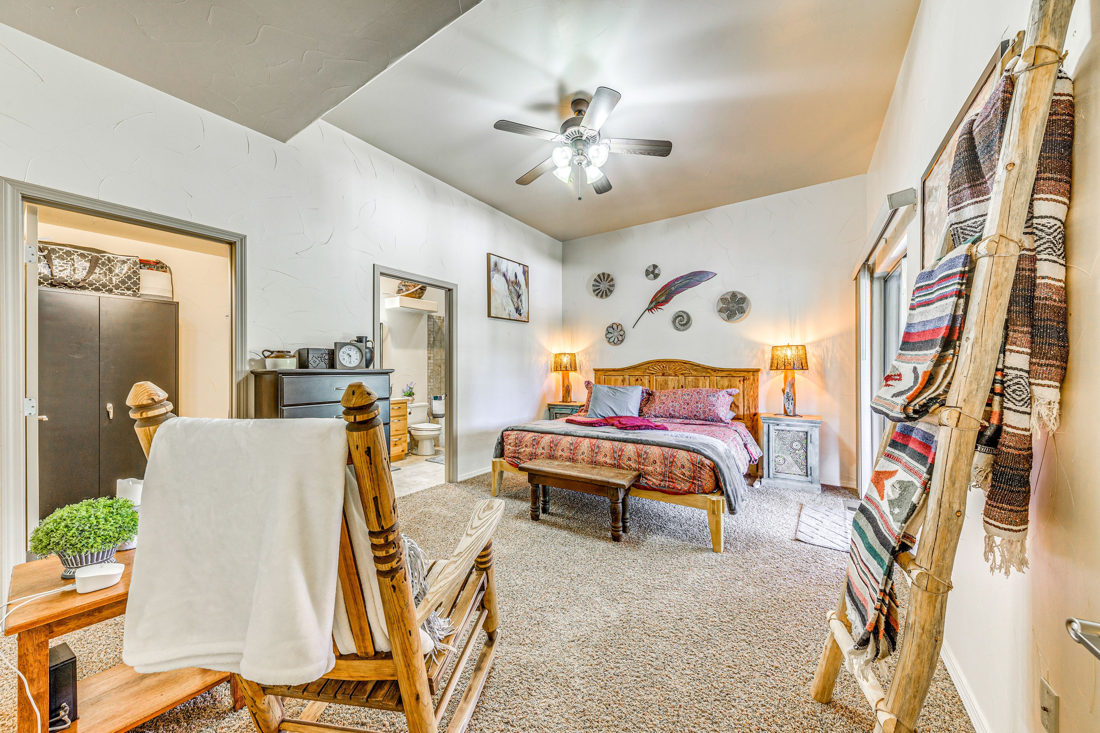 Bedroom 1 | 1st Floor | King Bed | Linens Provided