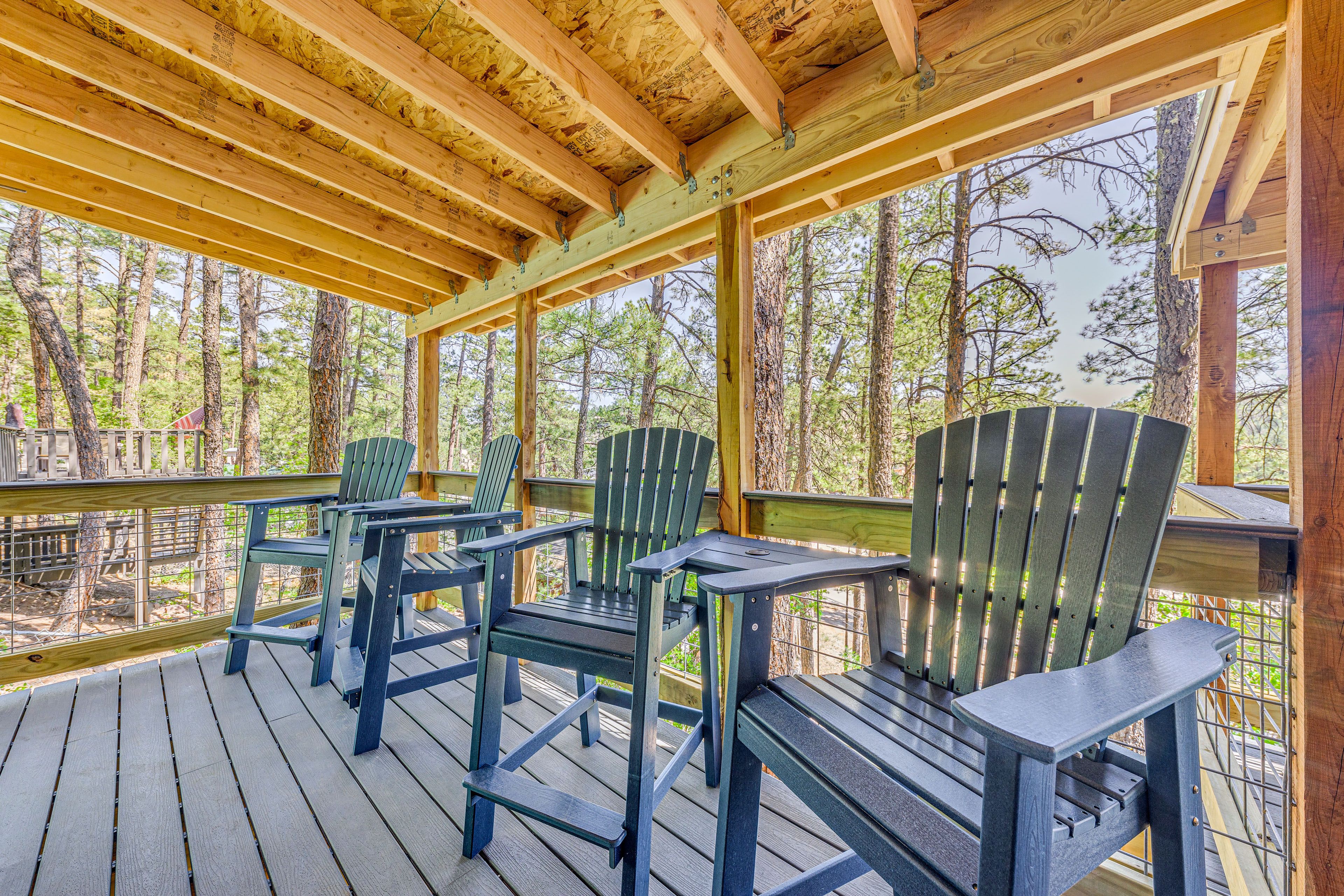 Deck | Sitting Areas | Private Hot Tub
