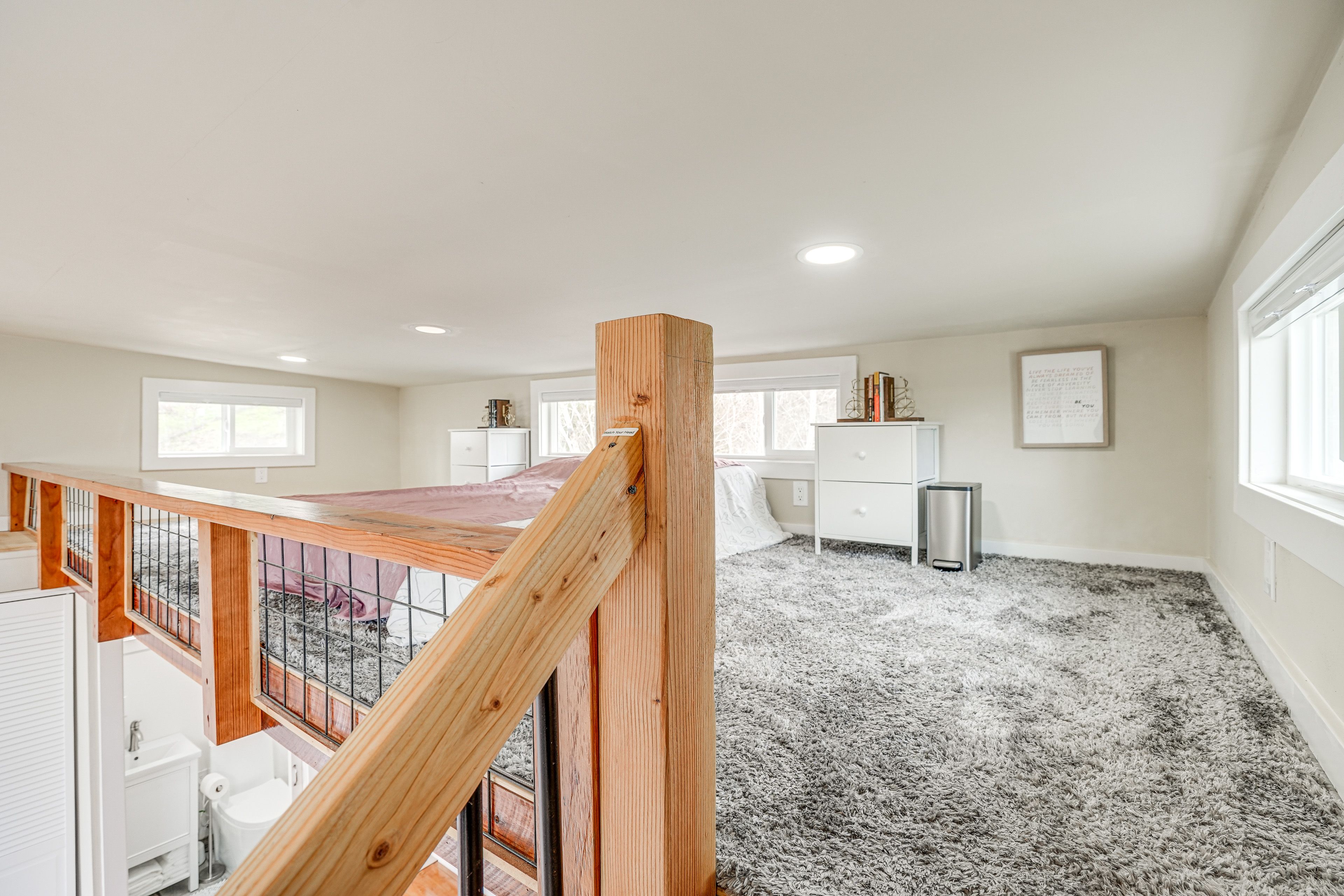 Loft | 2nd Level | Full Floor Mattress