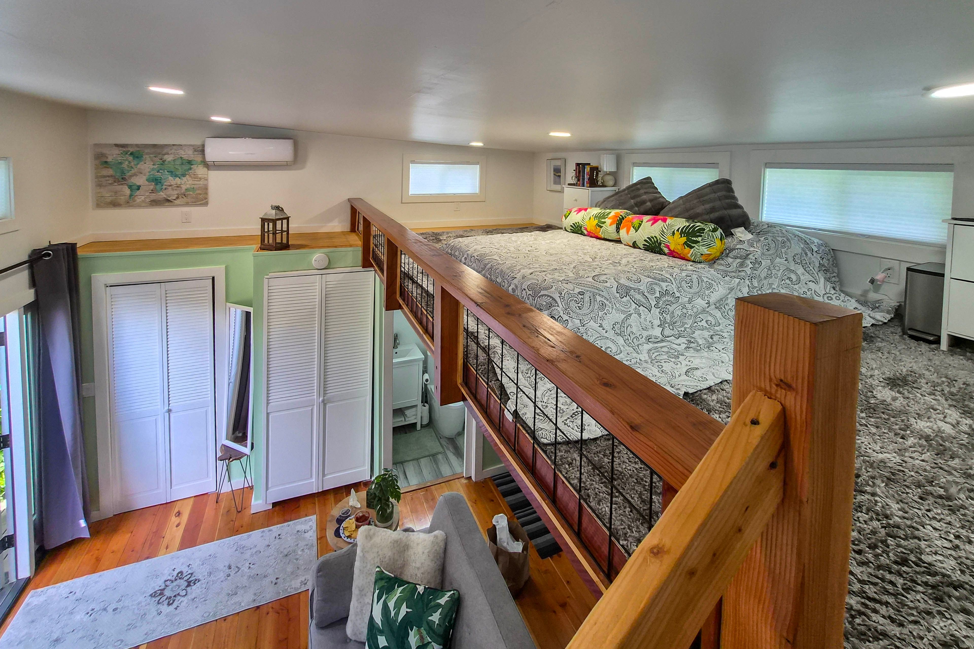 Loft | 2nd Level | Full Floor MattressLoft | 2nd Level | Additional Sleeping Are