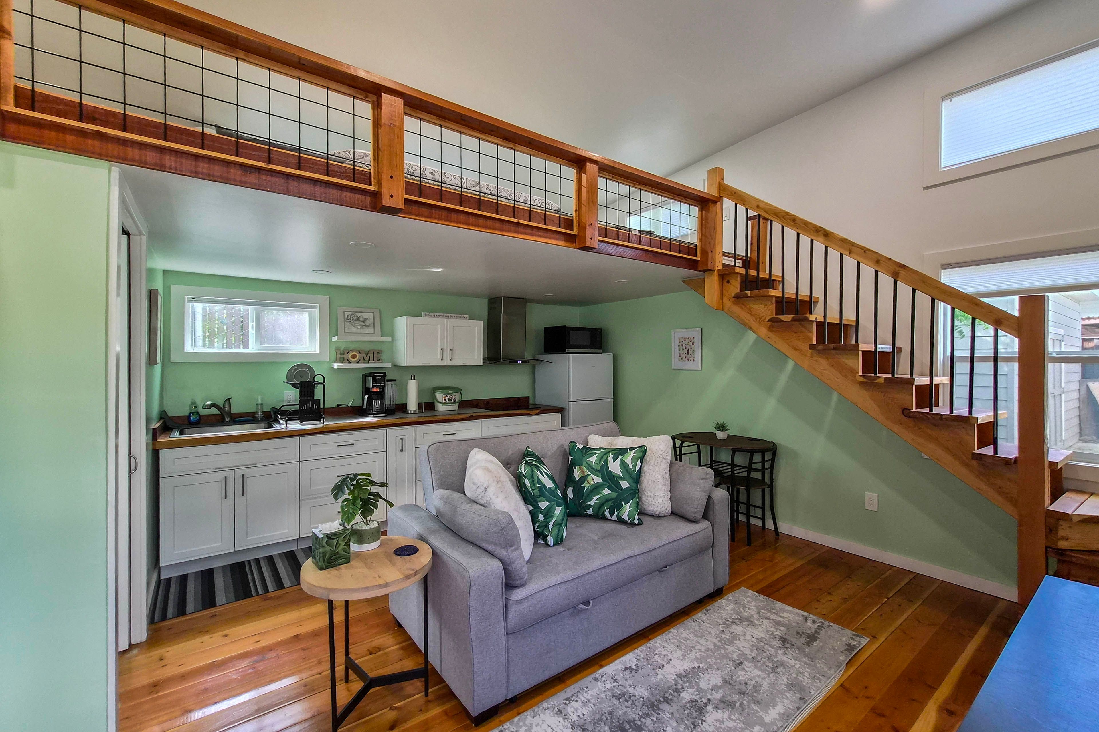 Pacheco Vacation Rental | Studio | 1BA | 300 Sq Ft | Step-Free Entry