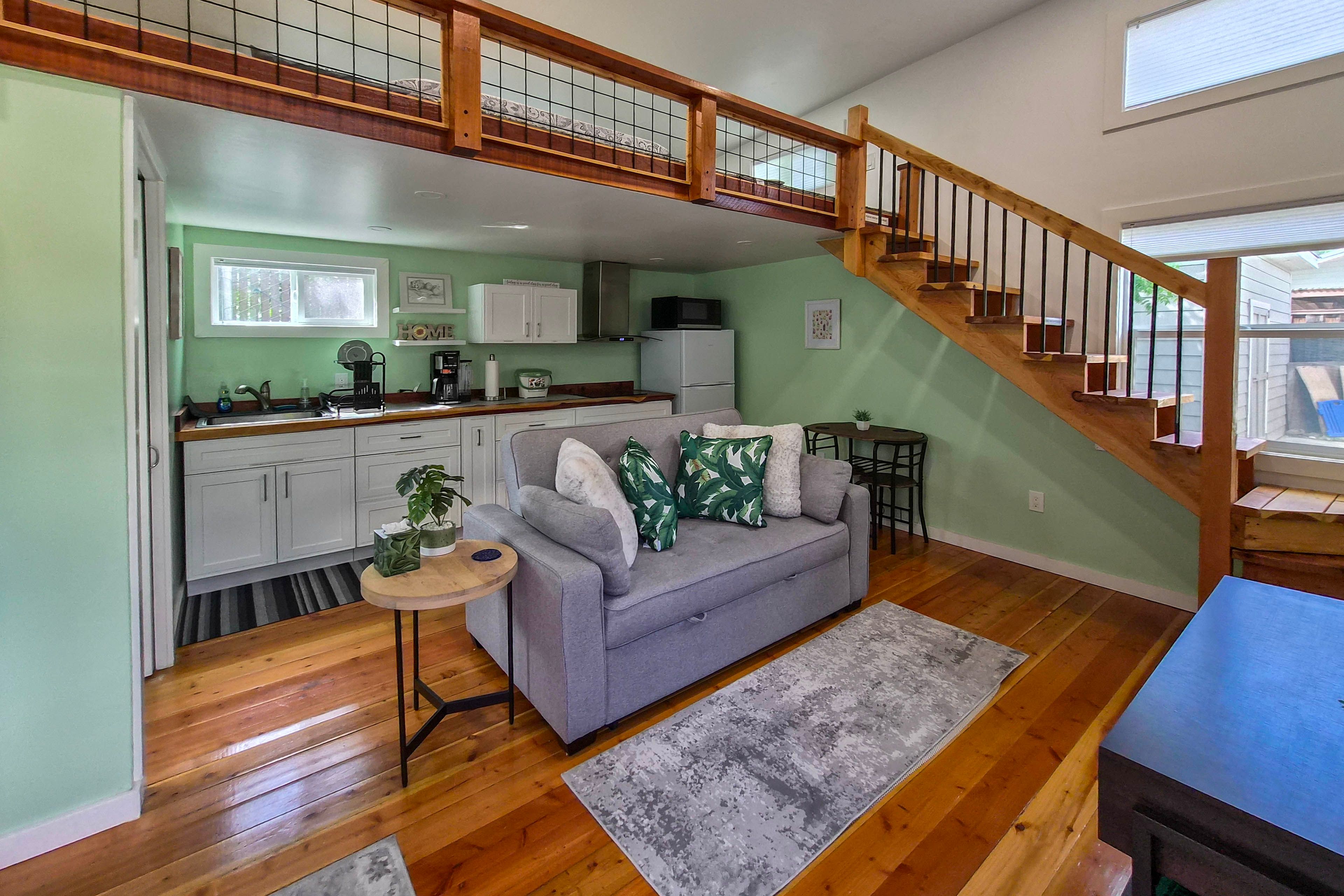 Studio | Main Level | Seally Full Sleeper Sofa | Smart TV