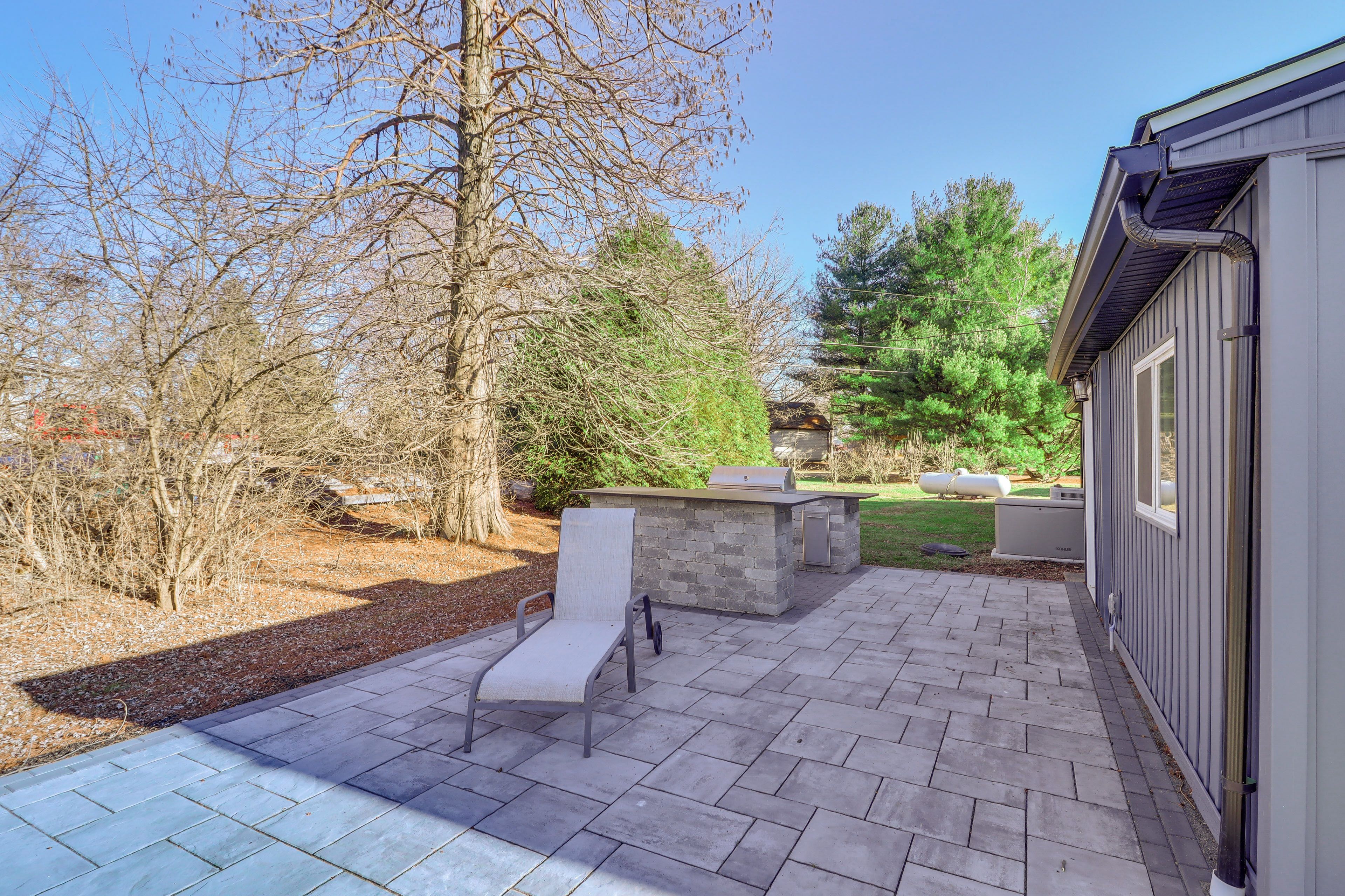 Side Patio | Gas Grill