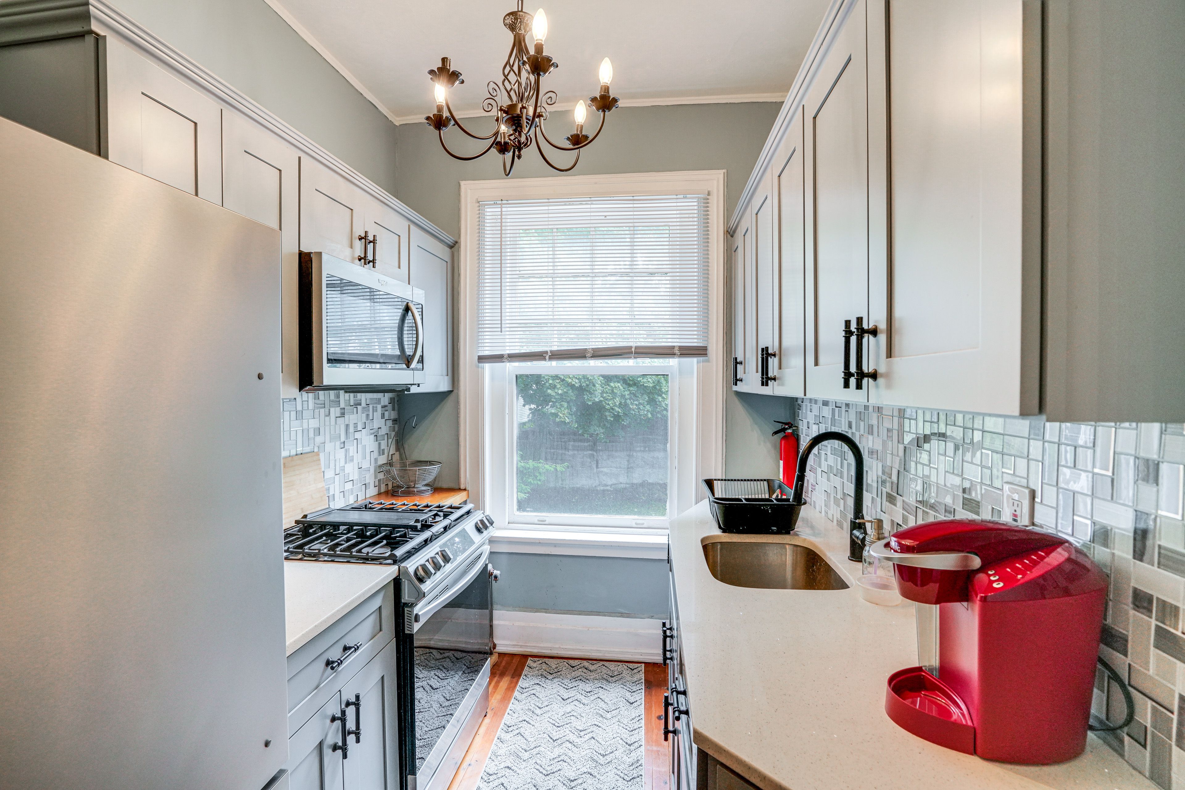 Kitchen | 1st Level | Keurig Coffee Maker | Dishware & Flatware