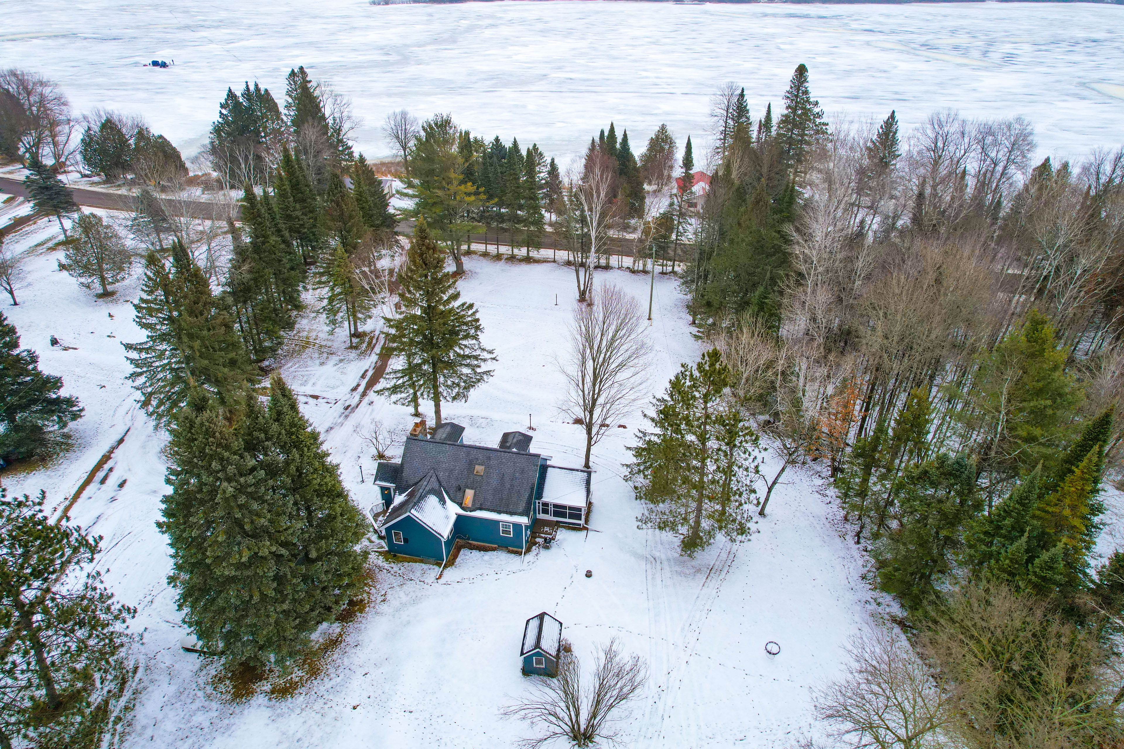 Aerial View of Property