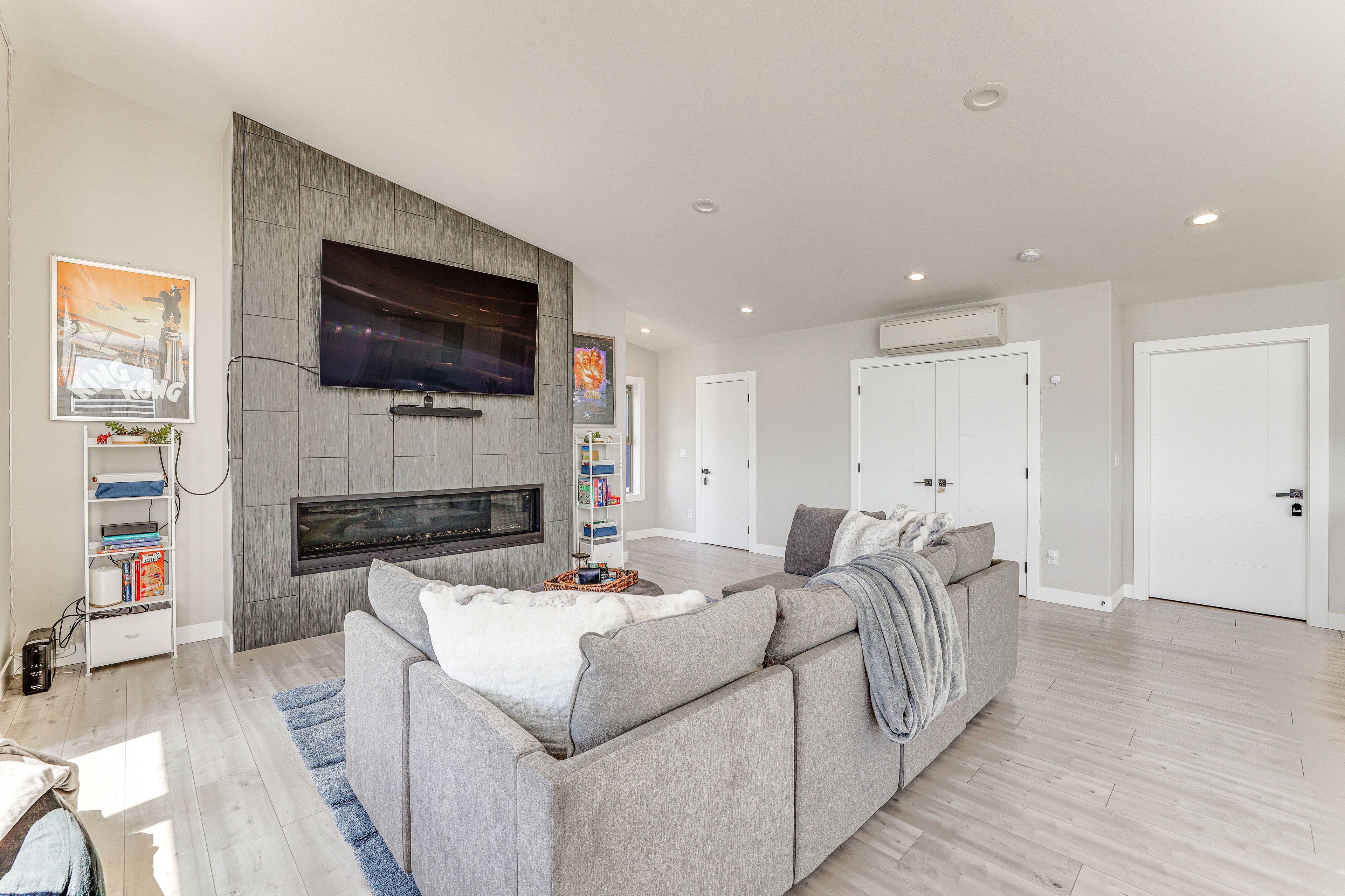 Living Room | Main Level | Electric Fireplace | Free WiFi