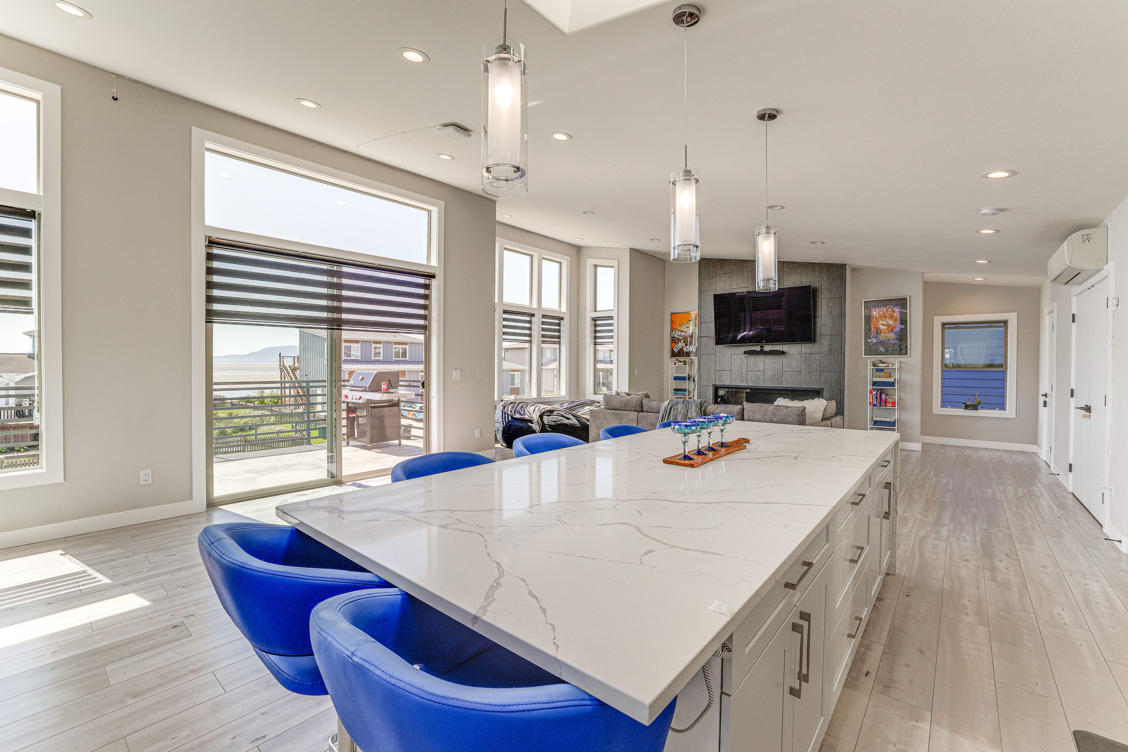 Dining Area | Main Level | Open Floor Plan | Ocean & Mountain Views