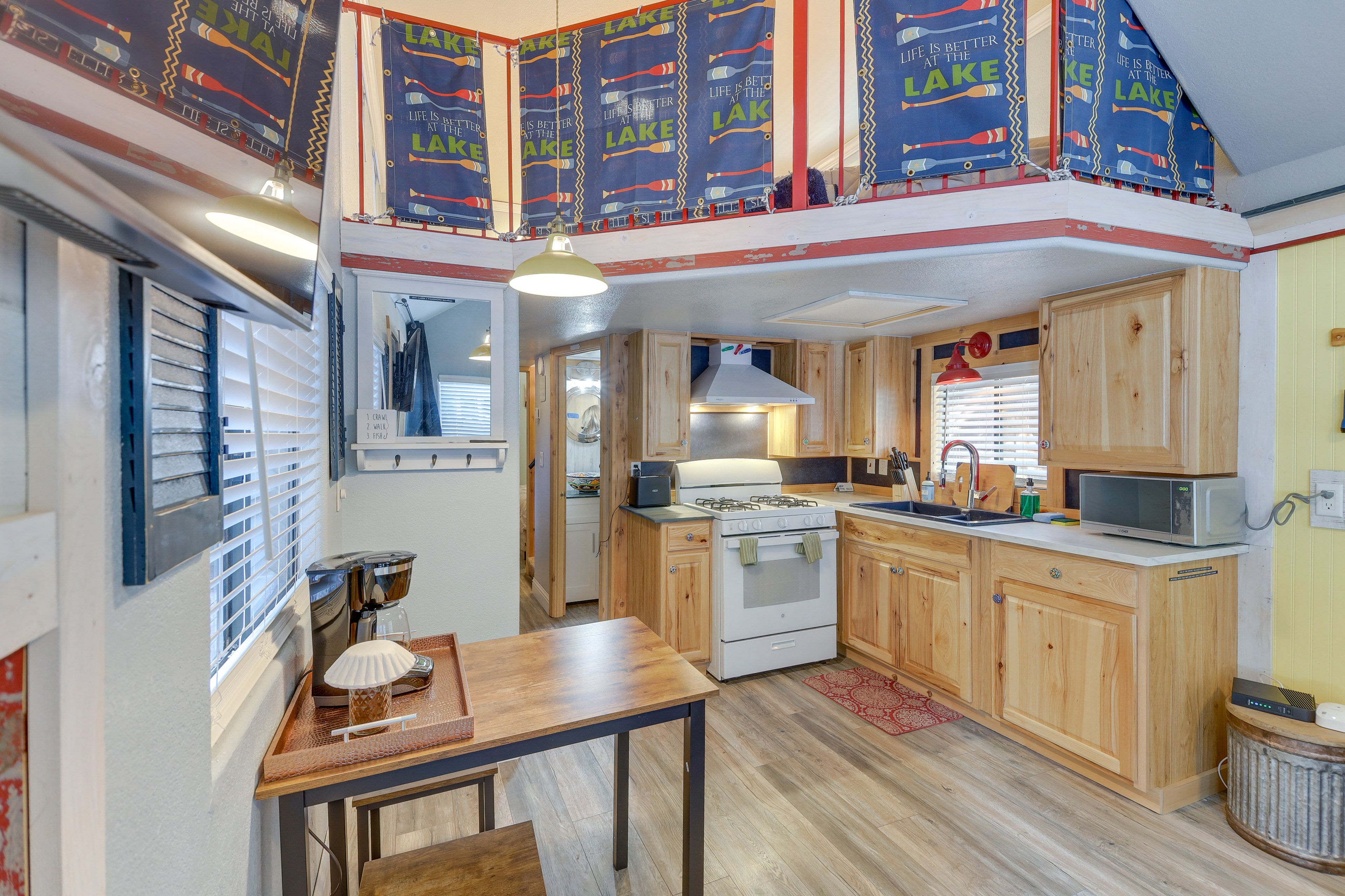 Kitchenette | 1st Floor | Drip Coffee Maker | Cooking Basics | Toaster