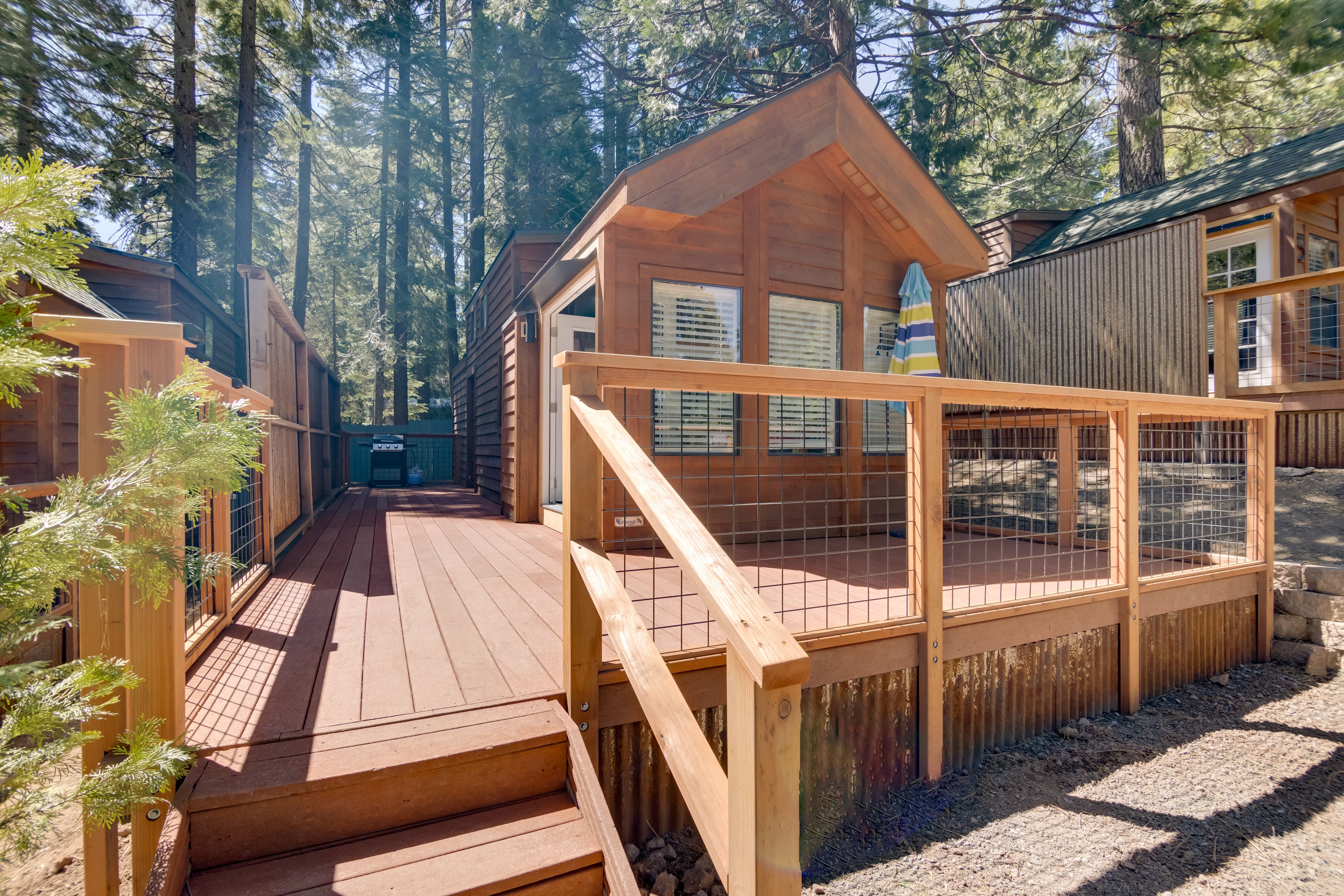 Exterior | Wraparound Deck | Gas Grill