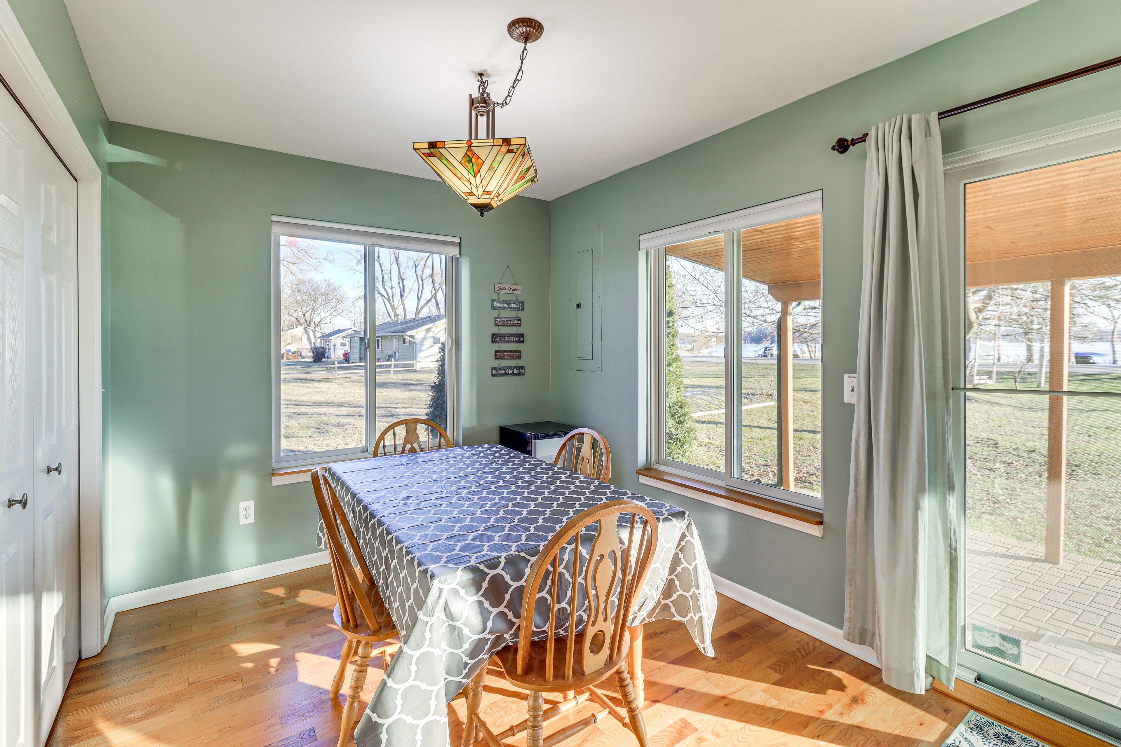 Dining Room | Dishware & Flatware Provided | 1st Floor
