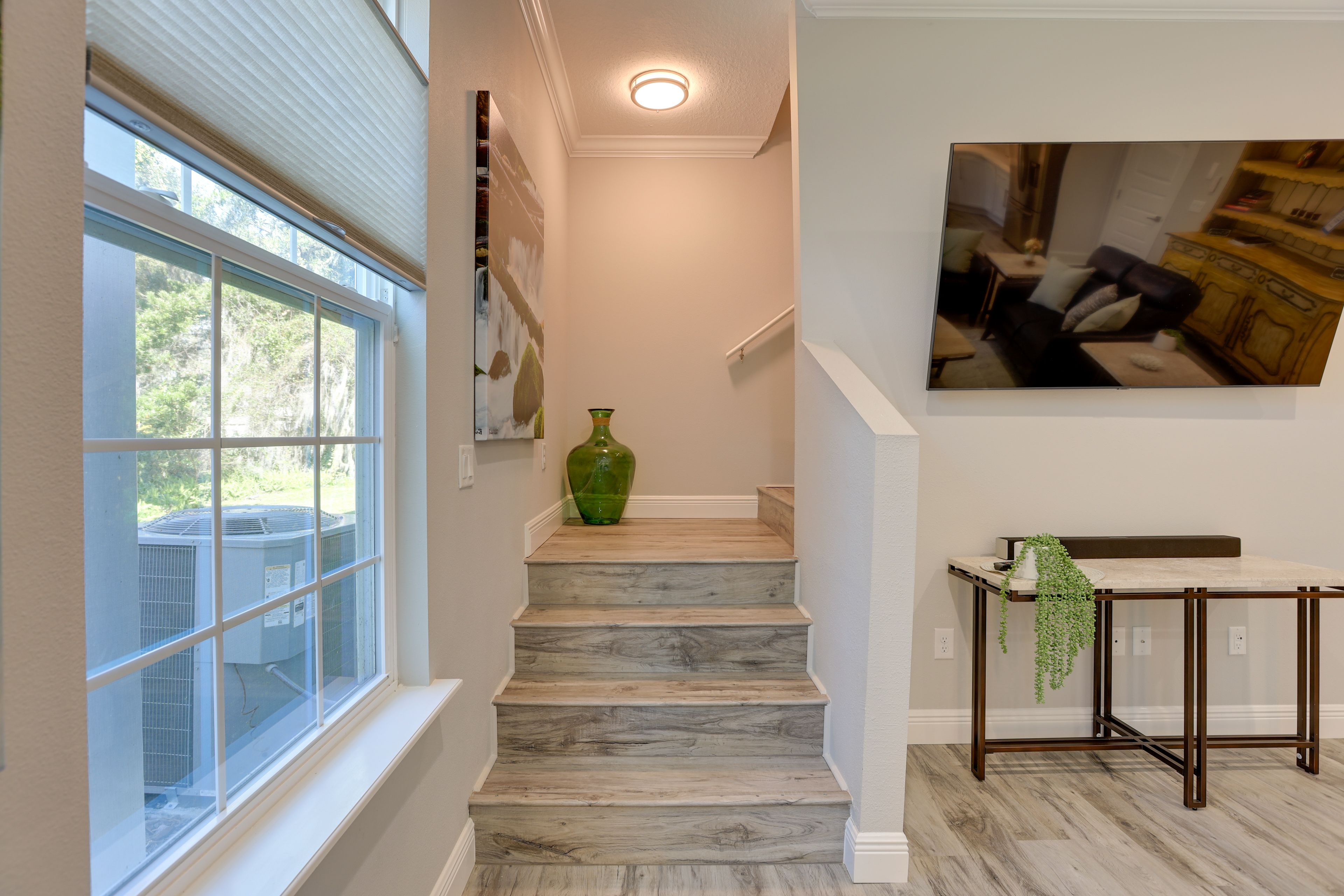 Stairs to Access 2nd Floor