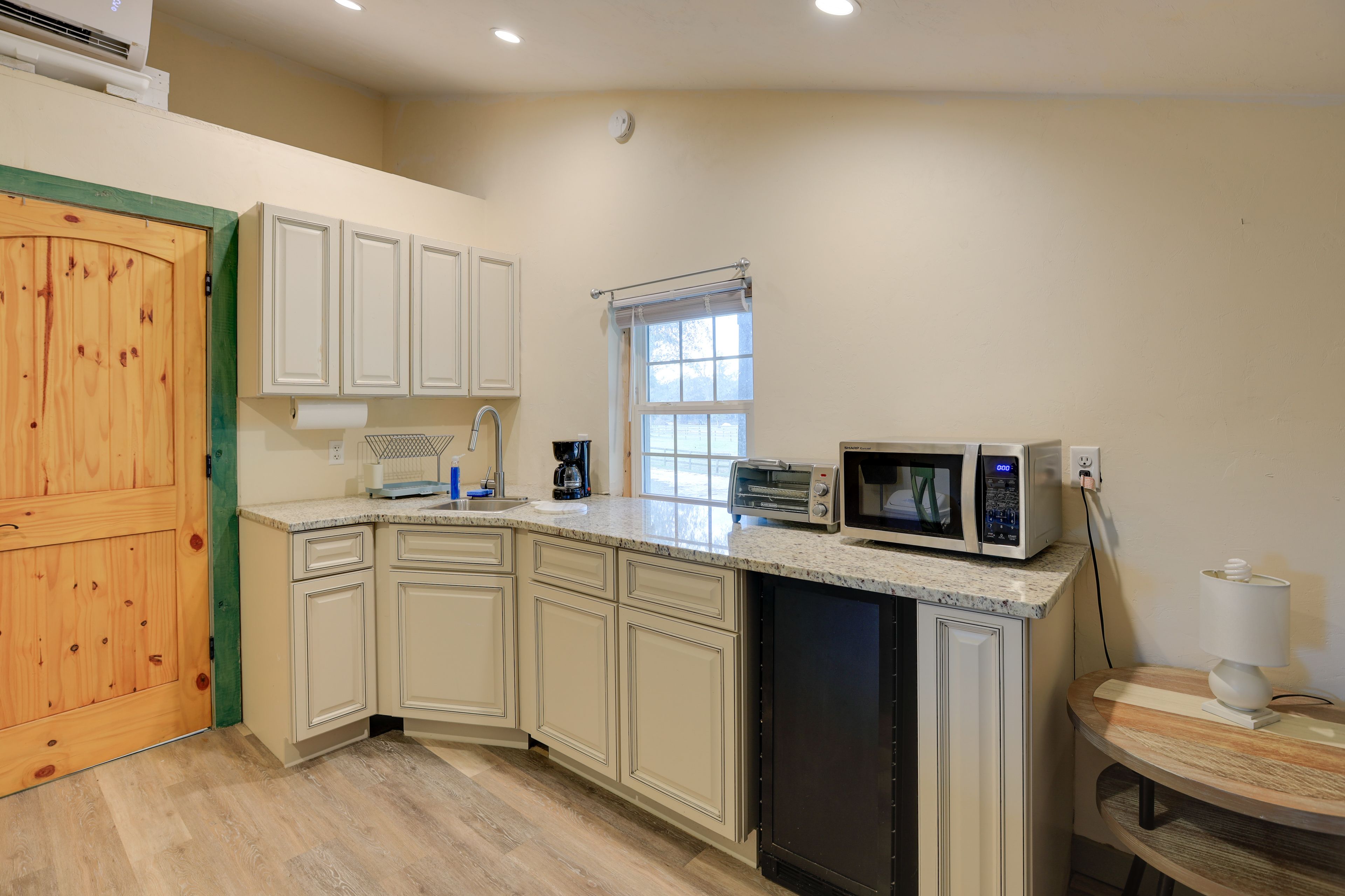 Kitchenette | Drip Coffee Maker | Toaster Oven | Microwave