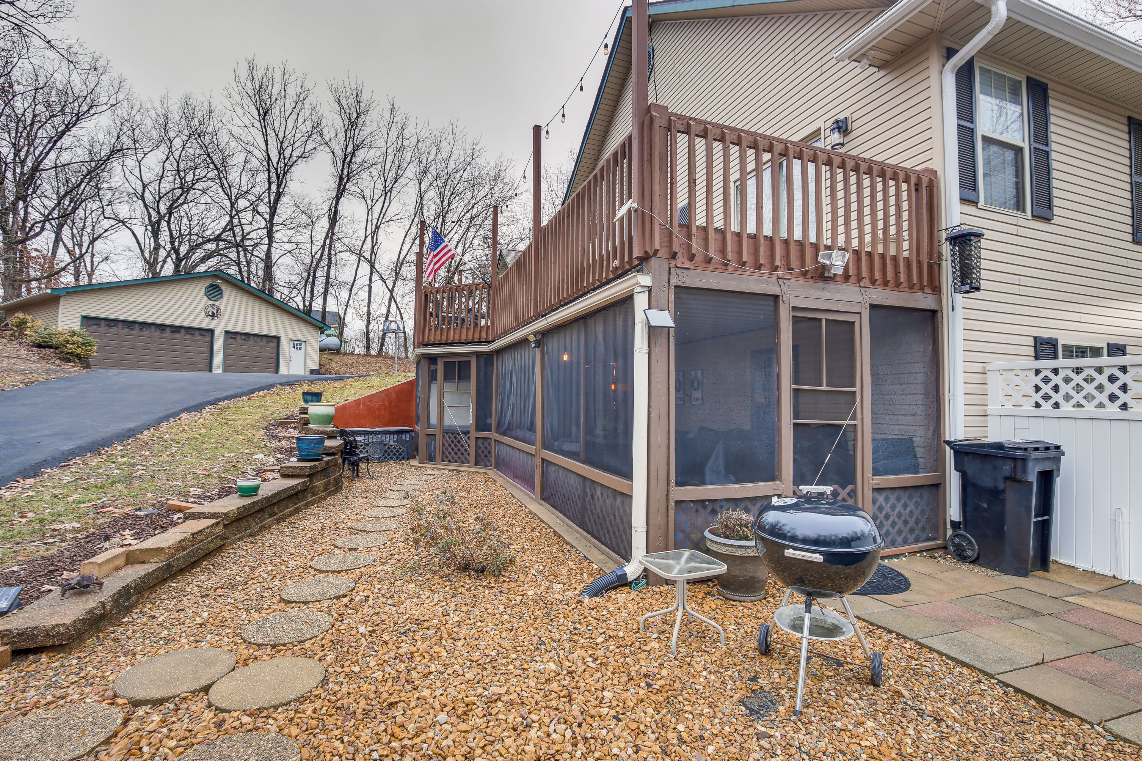 Outdoor Patio | Charcoal Grill (Charcoal Not Provided)