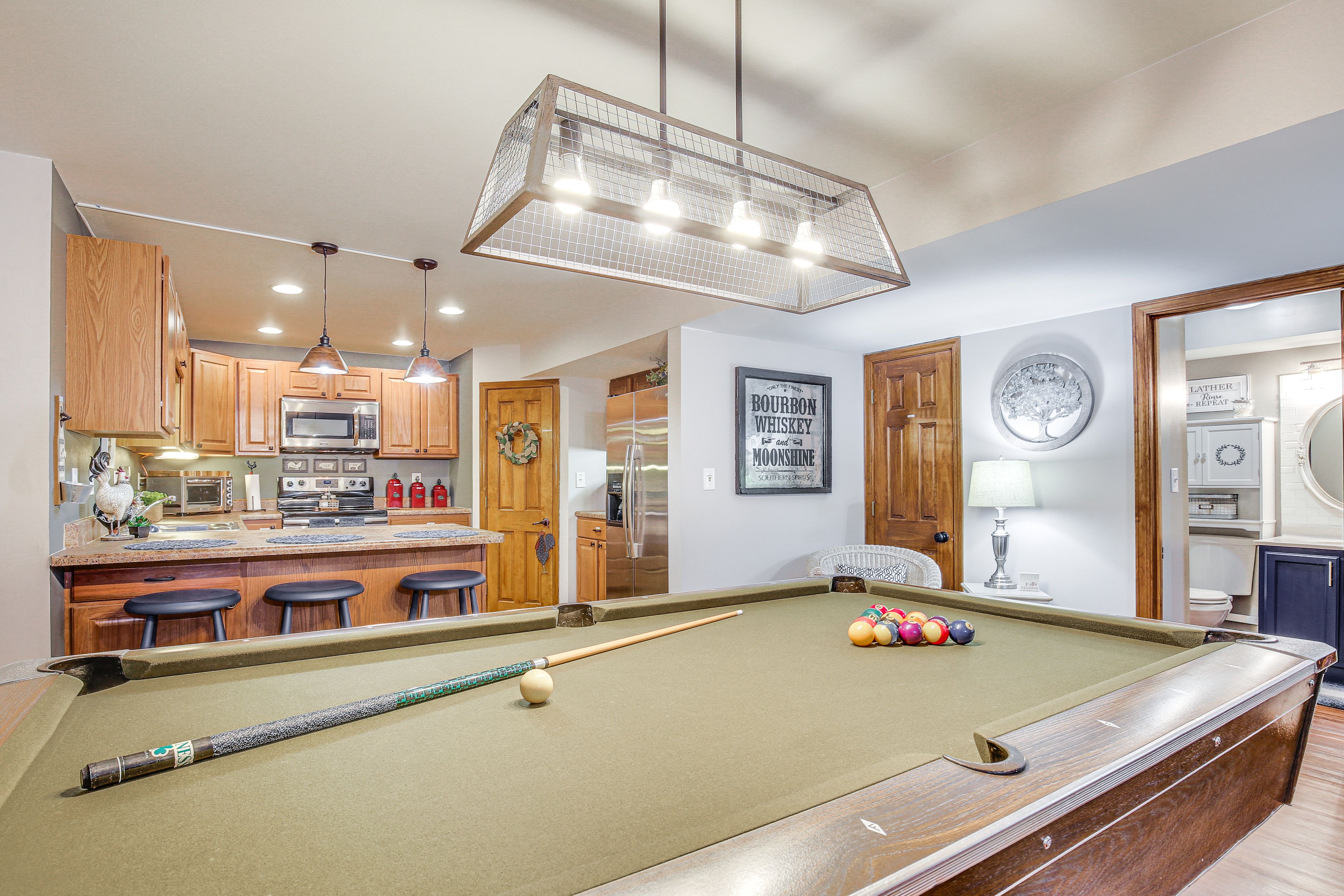Living Space | Main Level | Pool Table