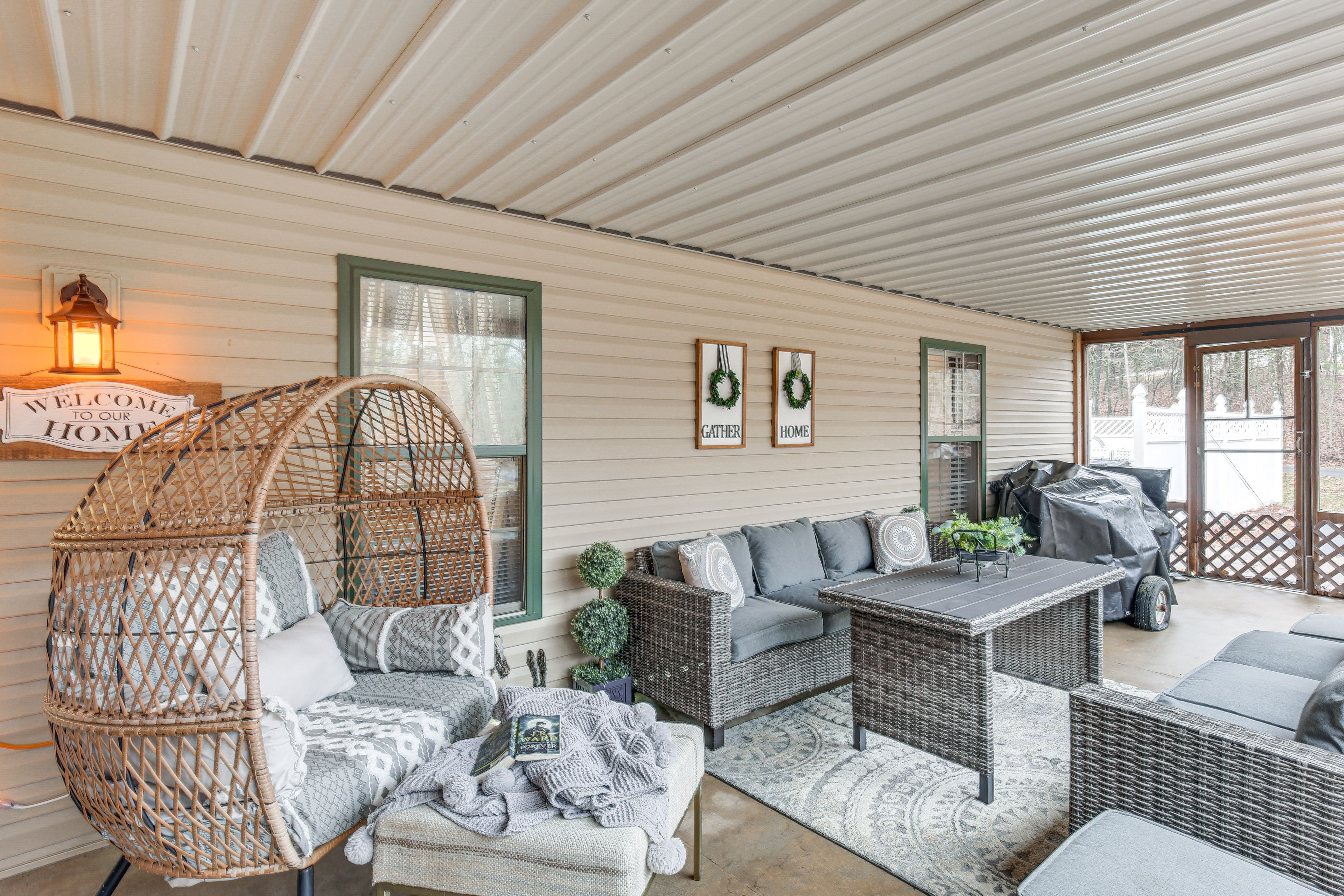Troy Vacation Rental | 2BR | 1BA | Step-Free Access | 1,100 Sq Ft